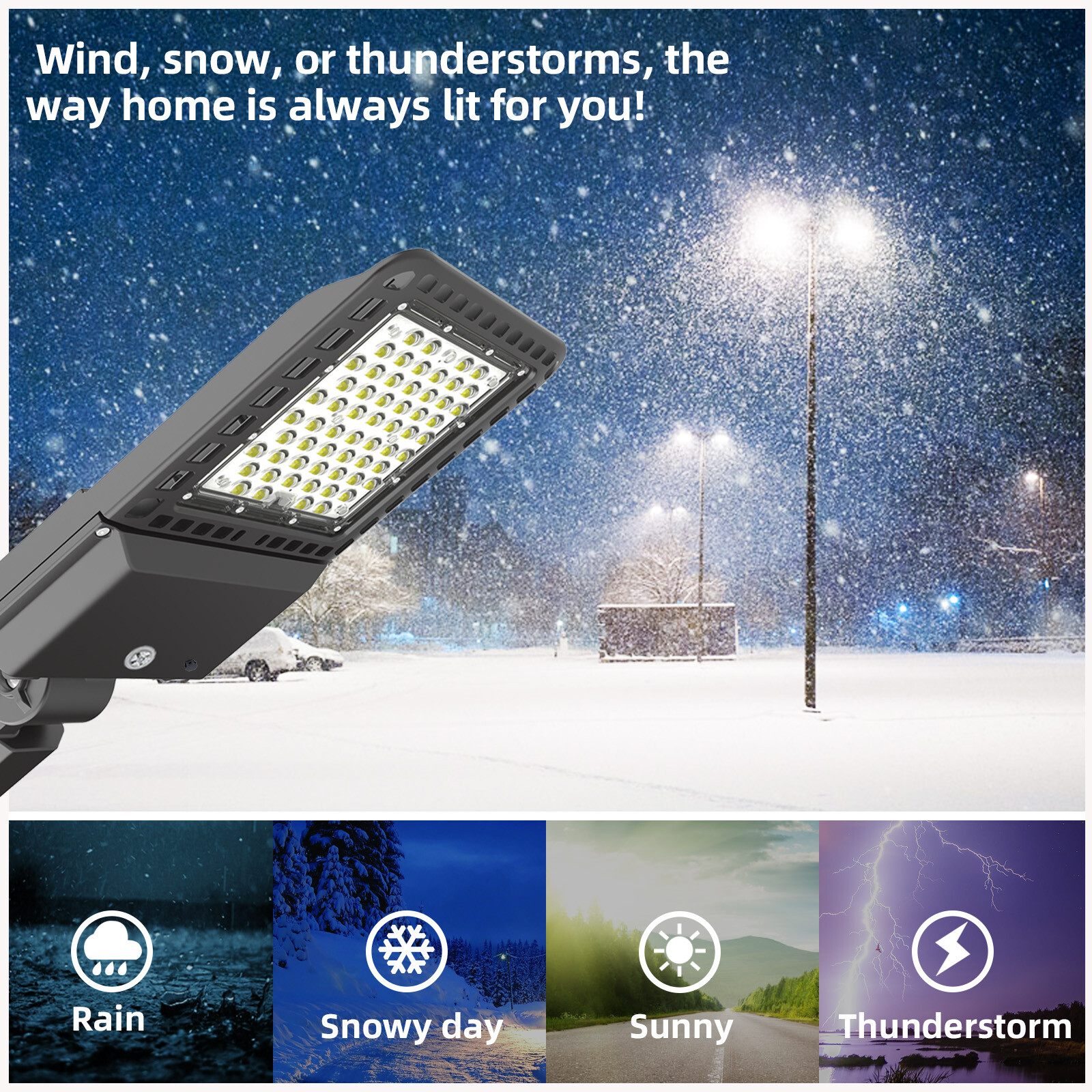 200W led Parking lot Light Street Shoebox Pole Light Commercial Led Stadium Lamp