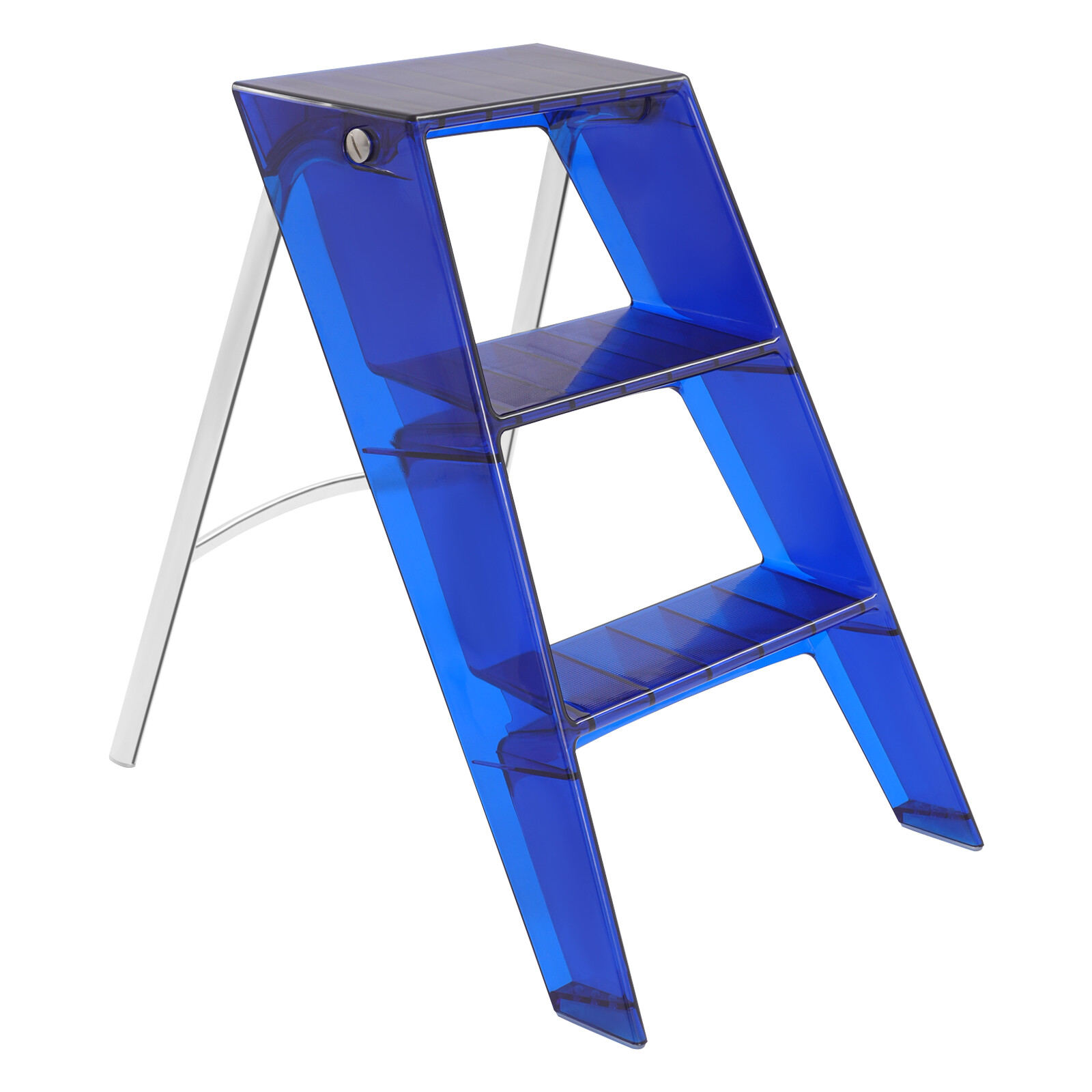 Folding Step Stool, Step Stools for Adults, 3 Step Ladder Folding Step Stool