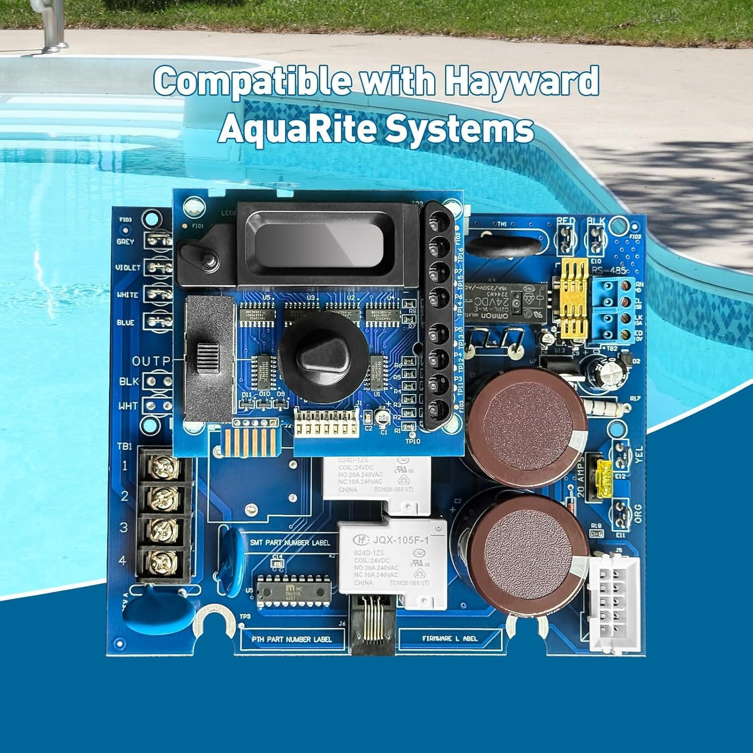 GLX-PCB-RITE Main Circuit Board & GLX-PCB-DSP Display Board Compatible with Hayw