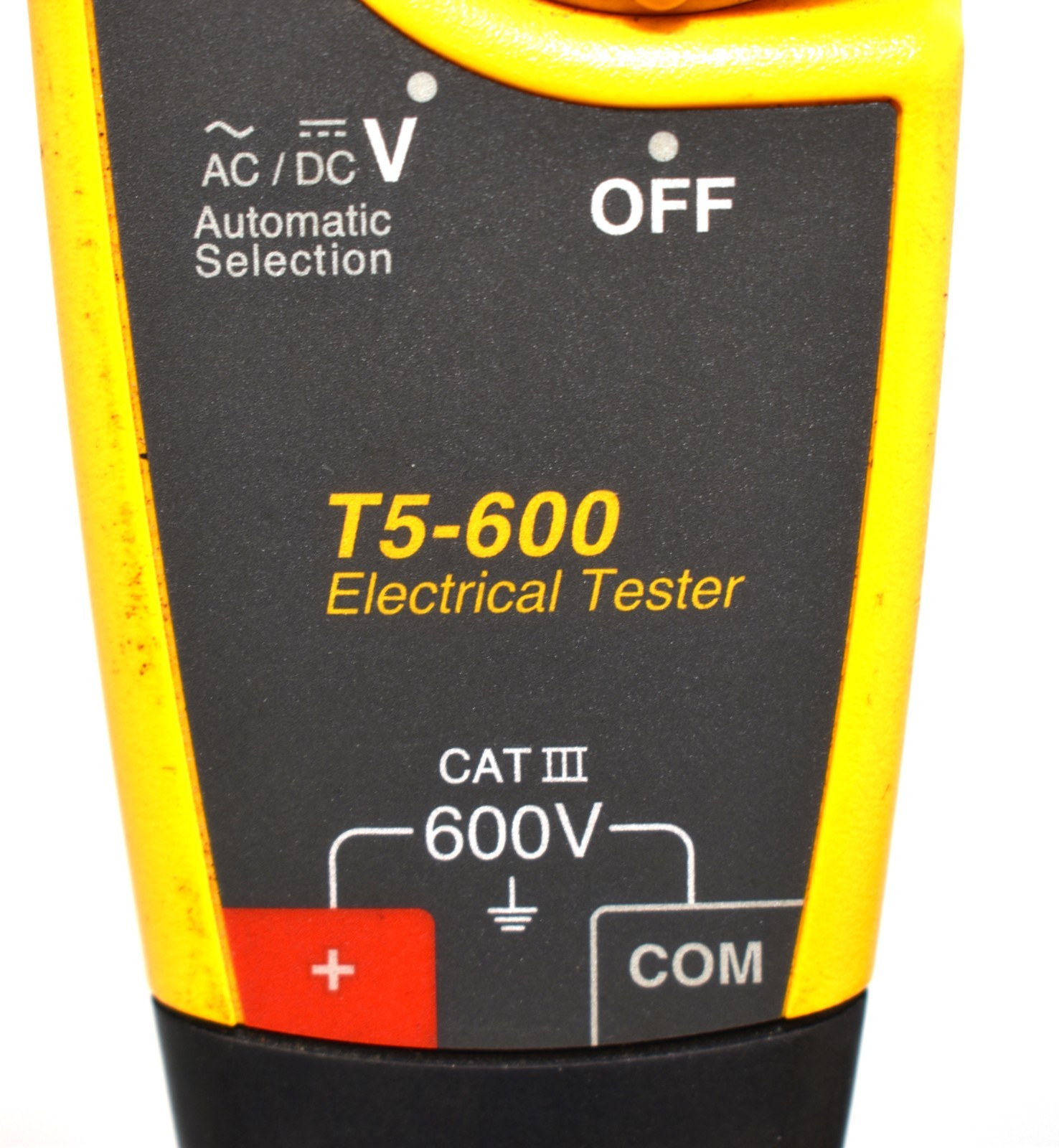 Fluke T5-600 600V Basic Electrical Tester, Automatic AC/DC Voltage Meter