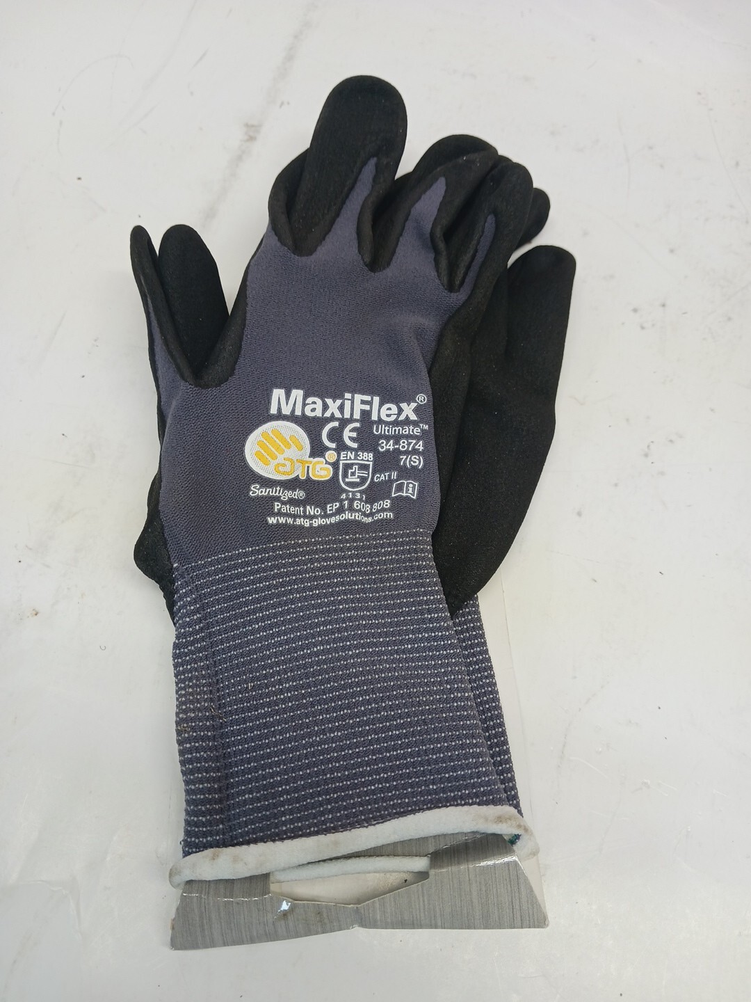 MaxiFlex Ultimate Nitrile Coated Work Gloves 34-874T Size Small