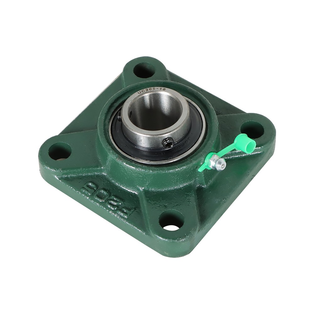 10 Pcs UCF205-16 Pillow Block Flange Bearing 1″ Bore 4 Bolt Solid Base