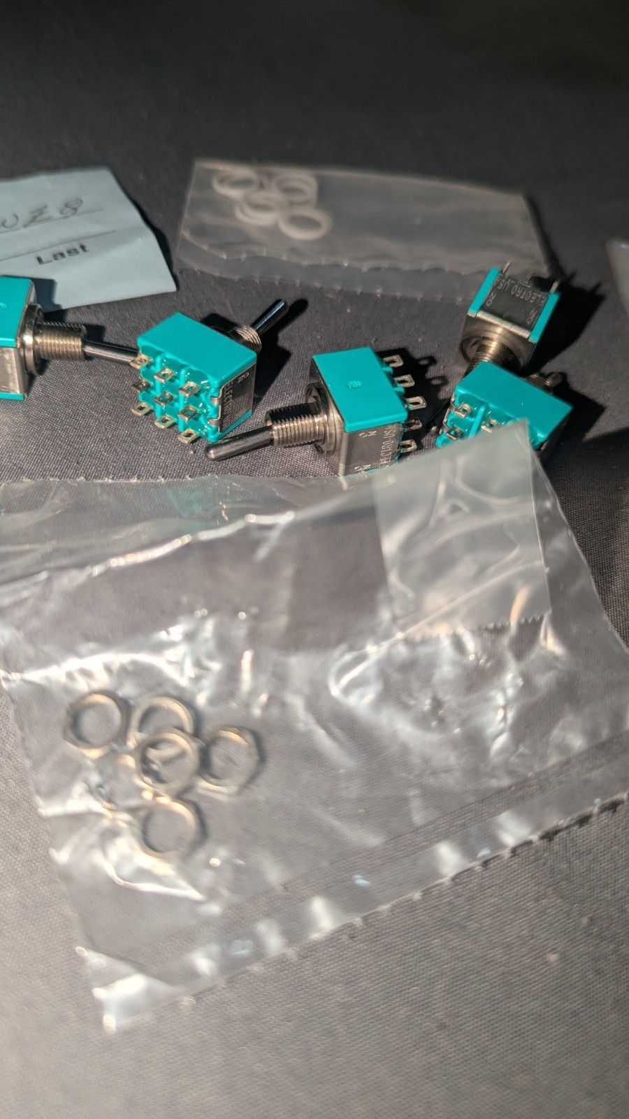 Electroswitch Inc. A323S1YZQ Toggle Switch 3PDT (3-Pole Double Throw)