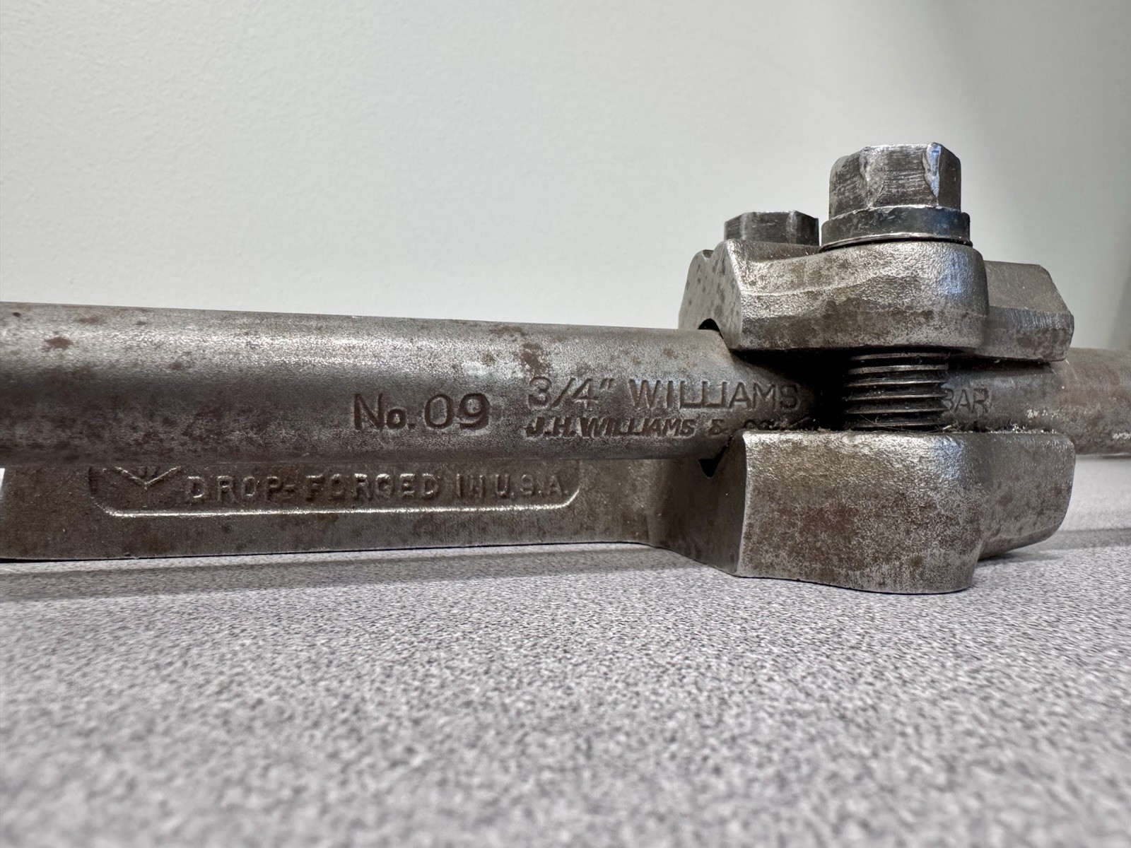 NO. 9 Williams Boring Bar Holder With NO. 9 3/4” Williams Sleeve Bar