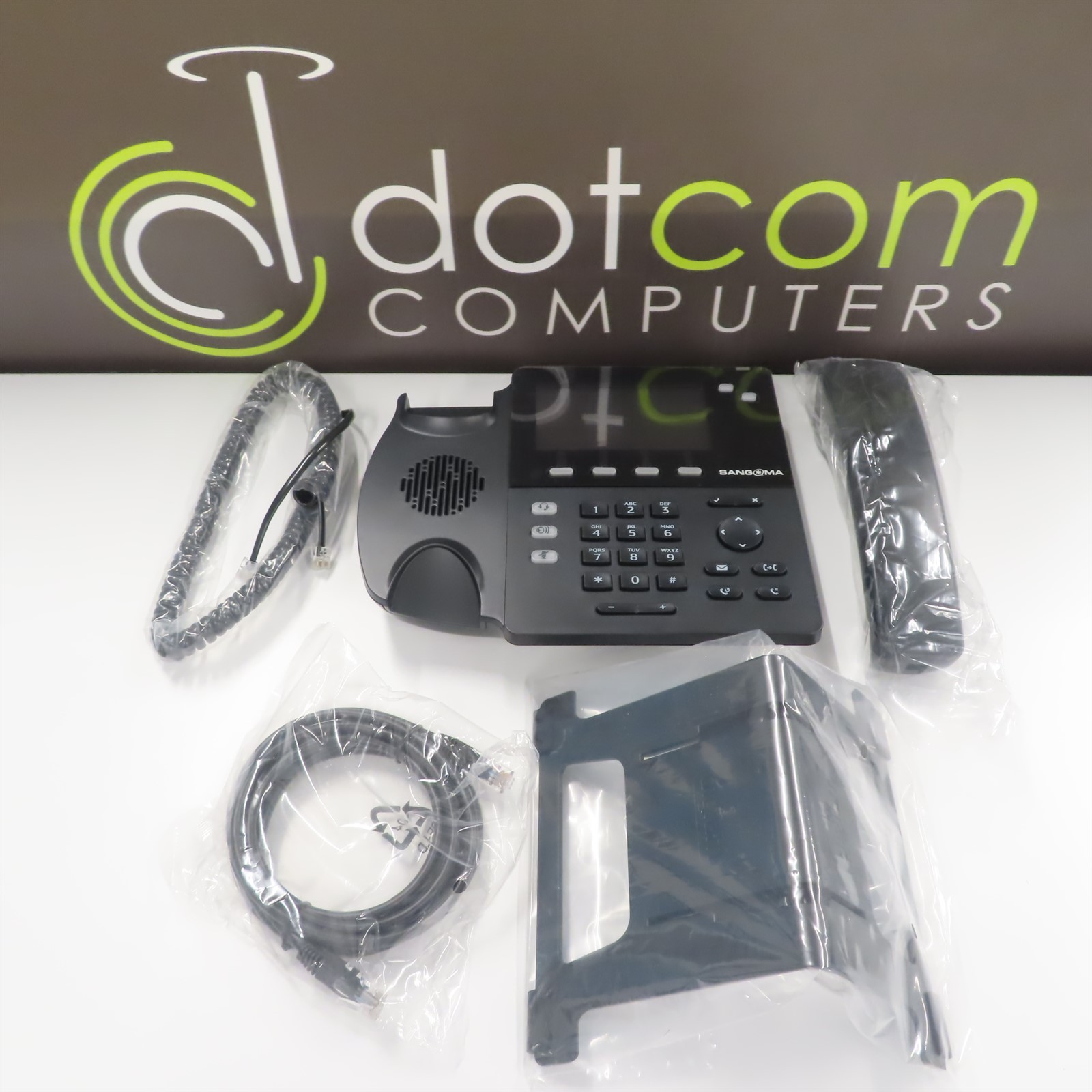 Digium D60 IP 2-Line Phone with HD Voice, Backlit Display 1TELD060LF Sangoma