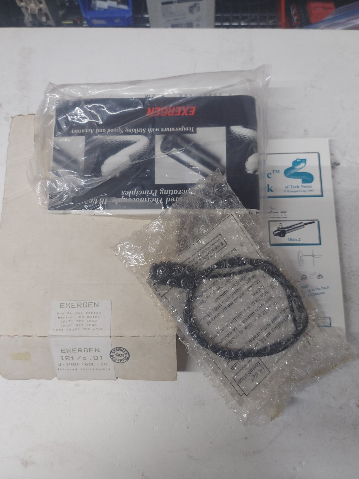 IRT/C-J-140F/60C Exergen Infrared Thermocouple, NEW MAKE OFFER