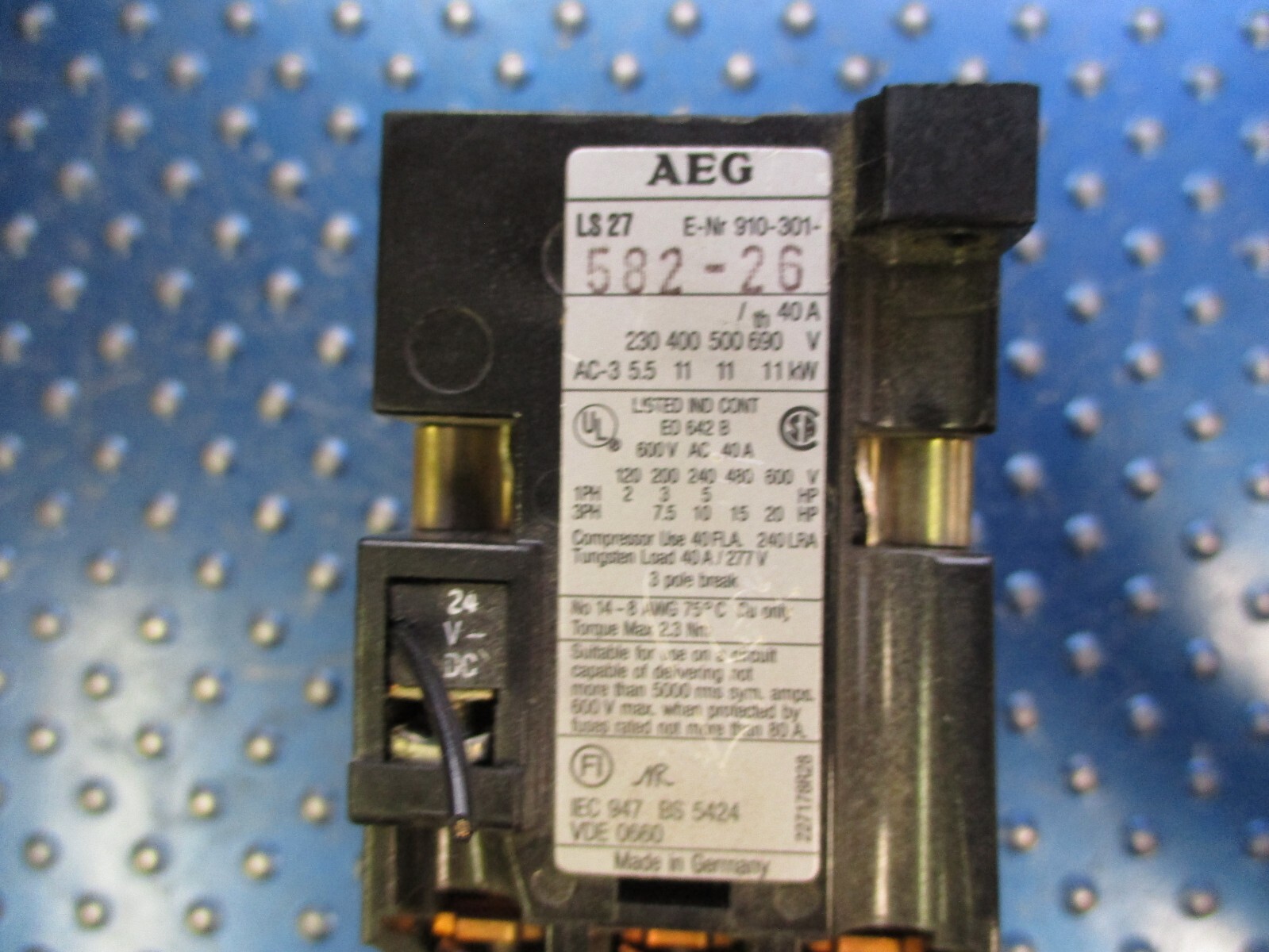 AEG Contactor LS27.00 582-26
