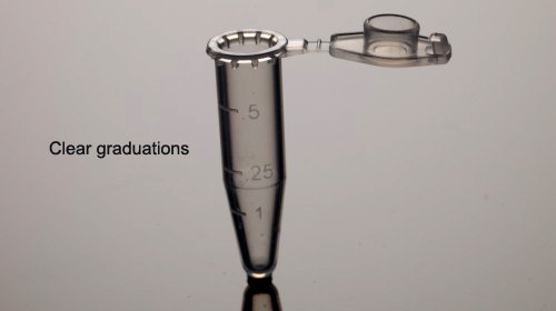 Azzota® 2.0ml Microcentrifuge Tube, High-clarity Polypropylene, 500/pk