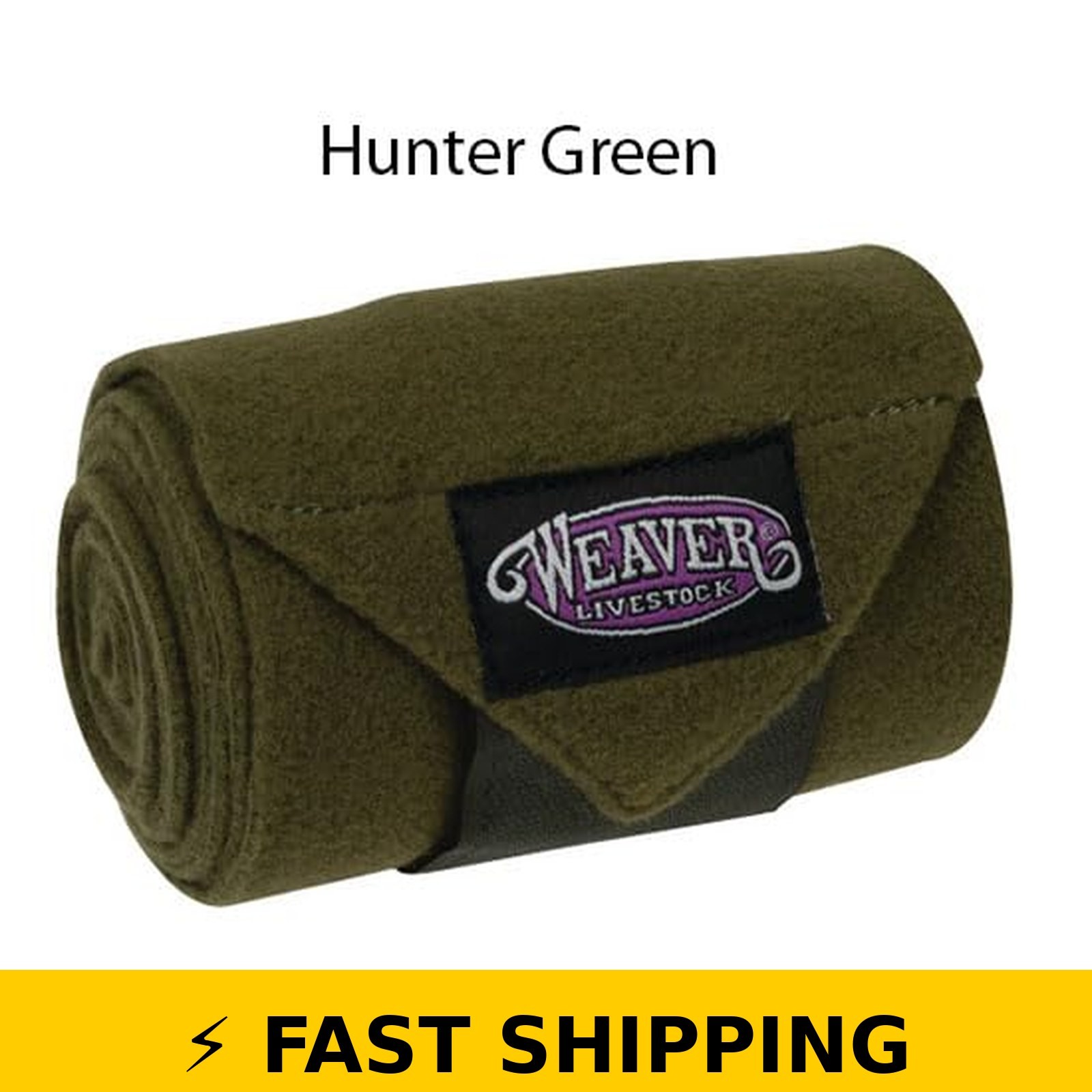 Weaver Livestock Sheep & Goat Fleece Leg Wraps, Four-Pack, Steel
