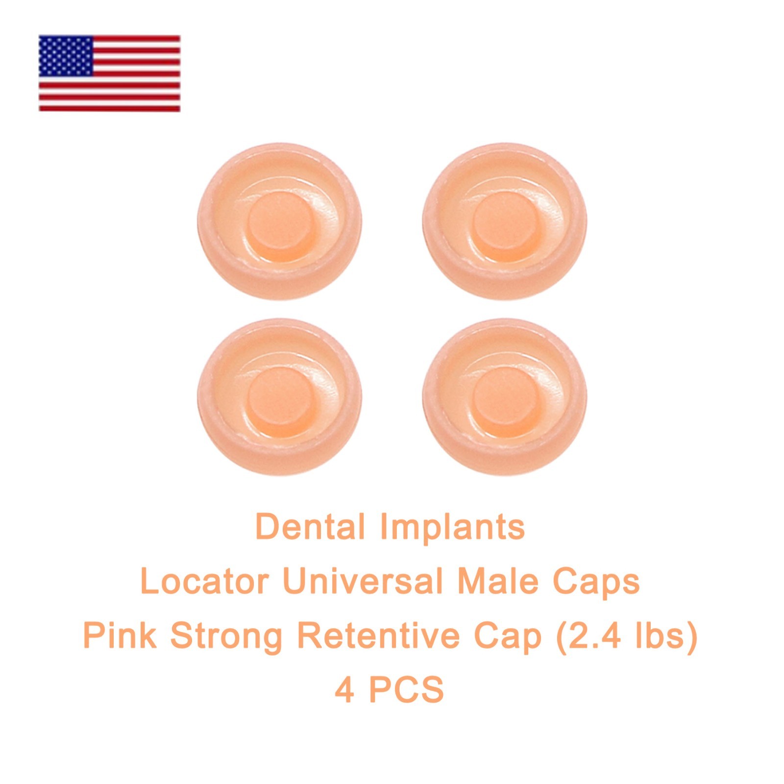 US Dental Overdenture Retention Caps for Locator Abutment