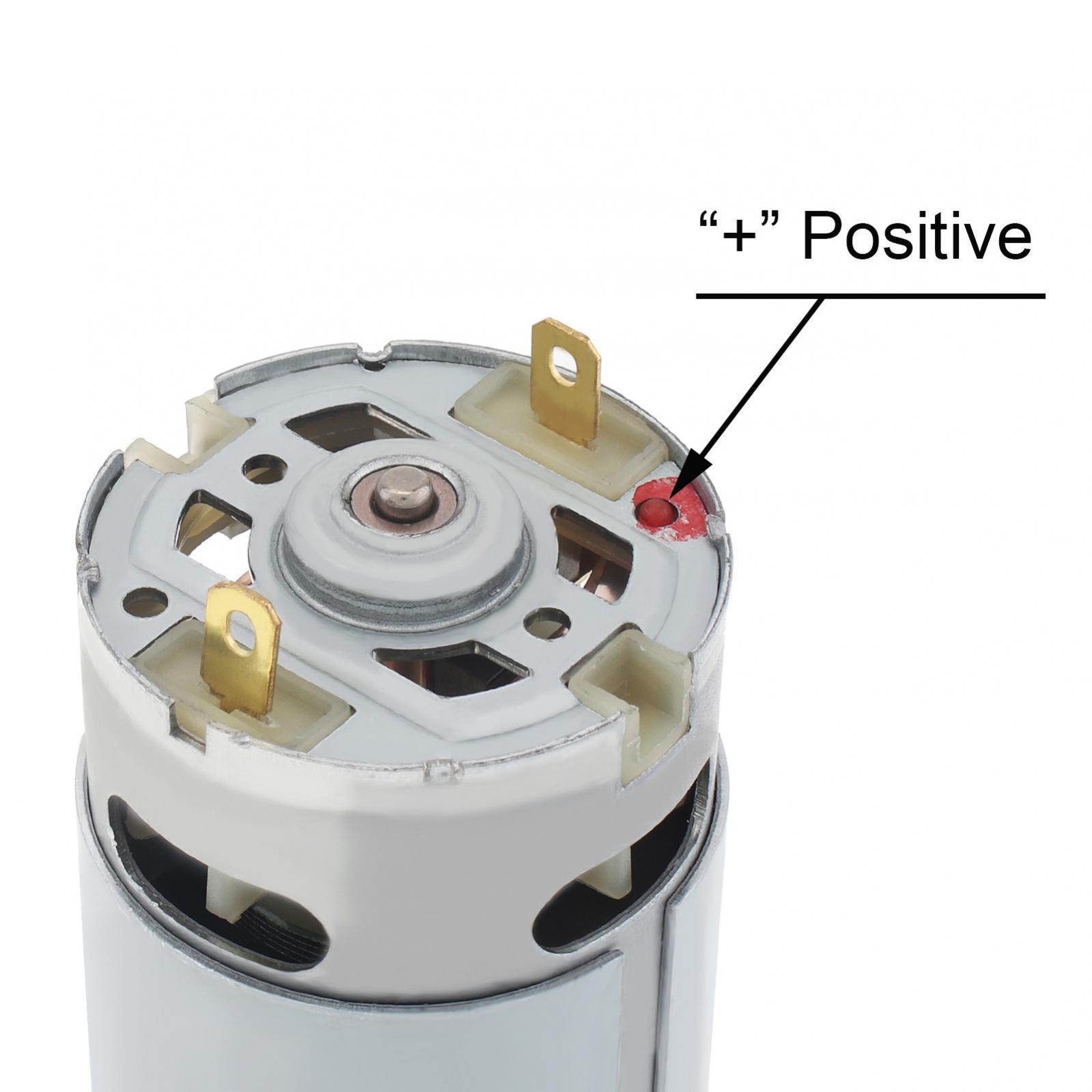 RS550 DC Motor 14 Teeth Gear 21V 25000RPM for Reciprocating Saw / Electric Drill