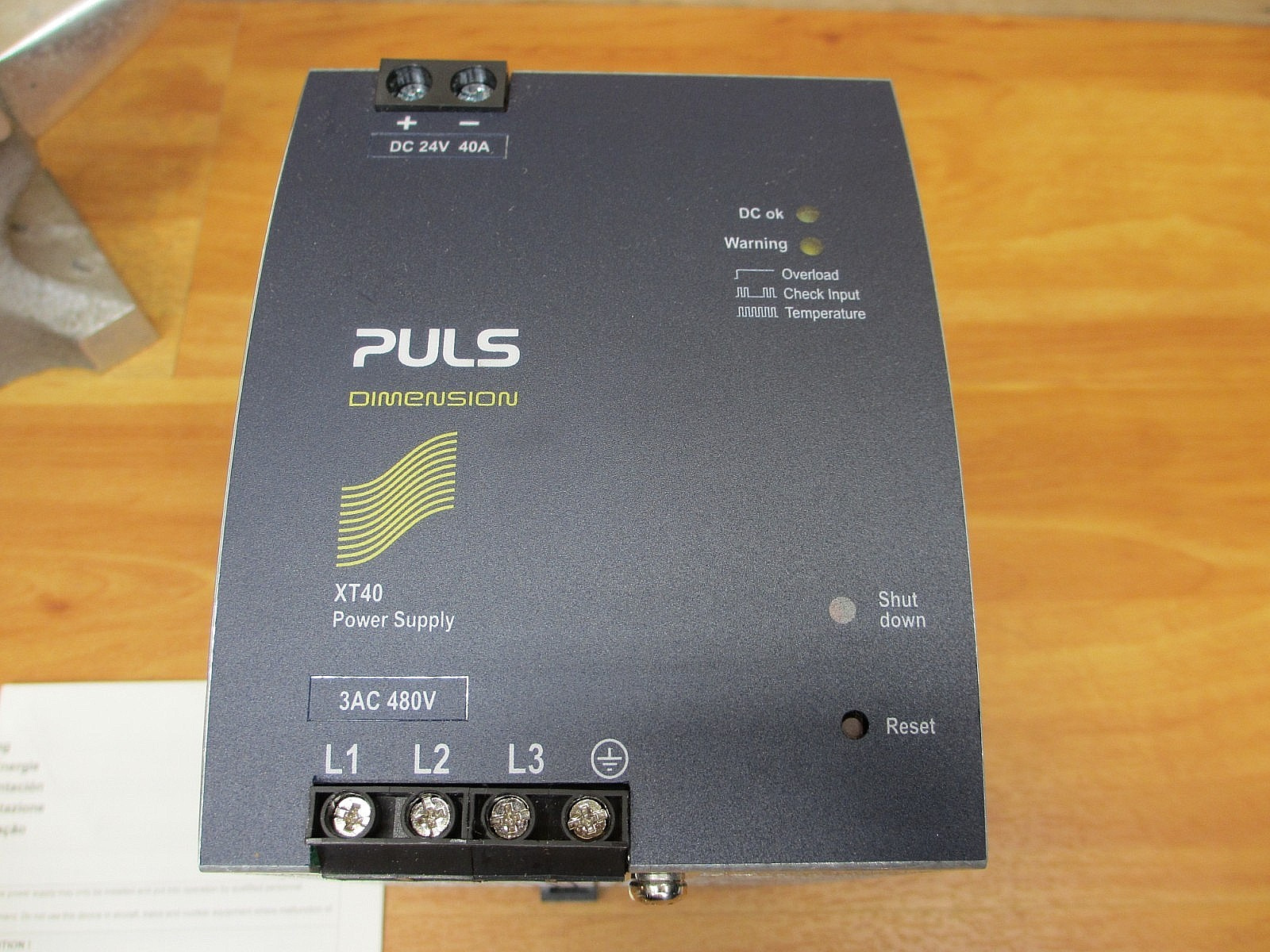 PULS Dimension XT40.242 *NEW* Power Supply Semi-Regulated
