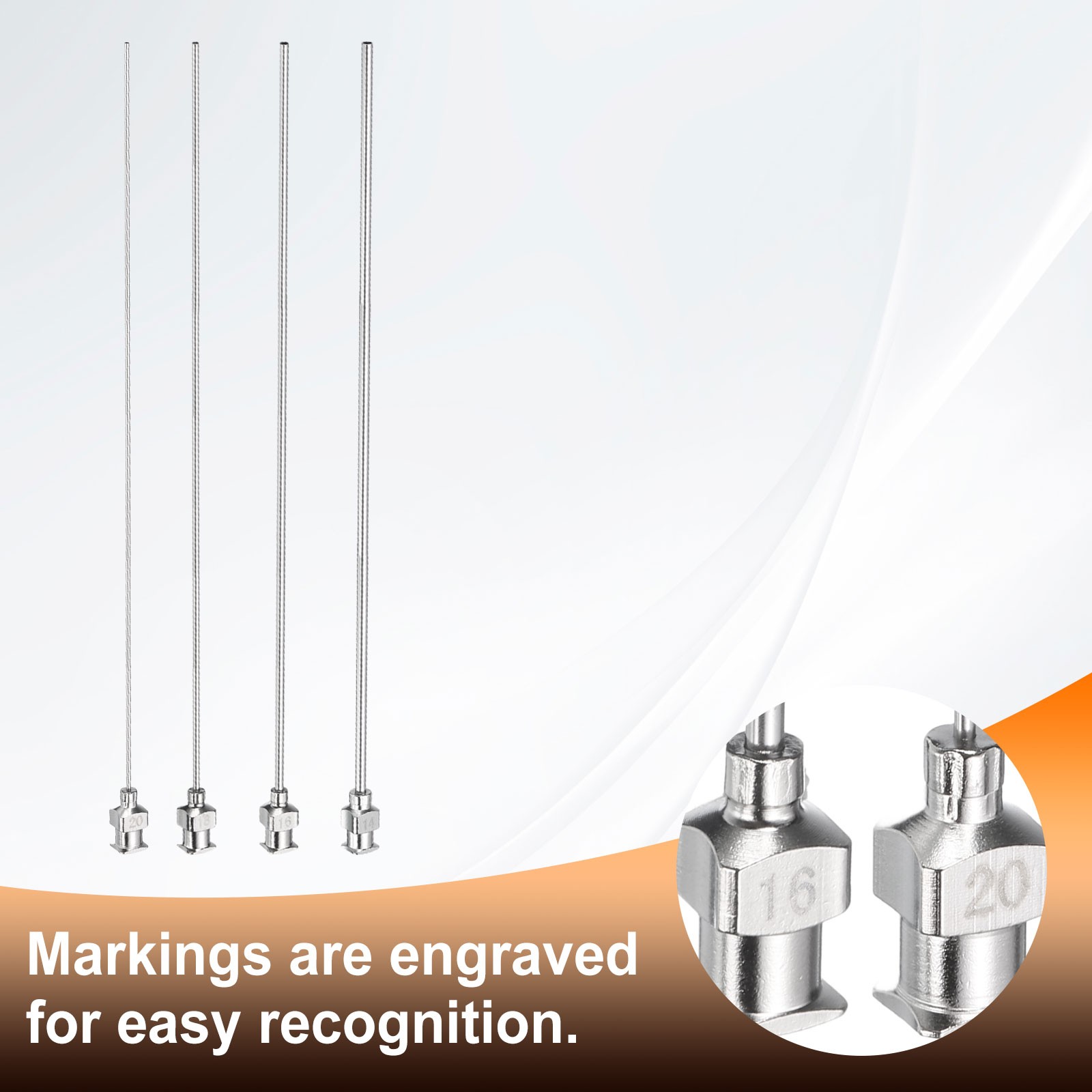 10pcs Dispensing Needle 18G 6″ Stainless Steel Blunt Tip for Refilling Glue