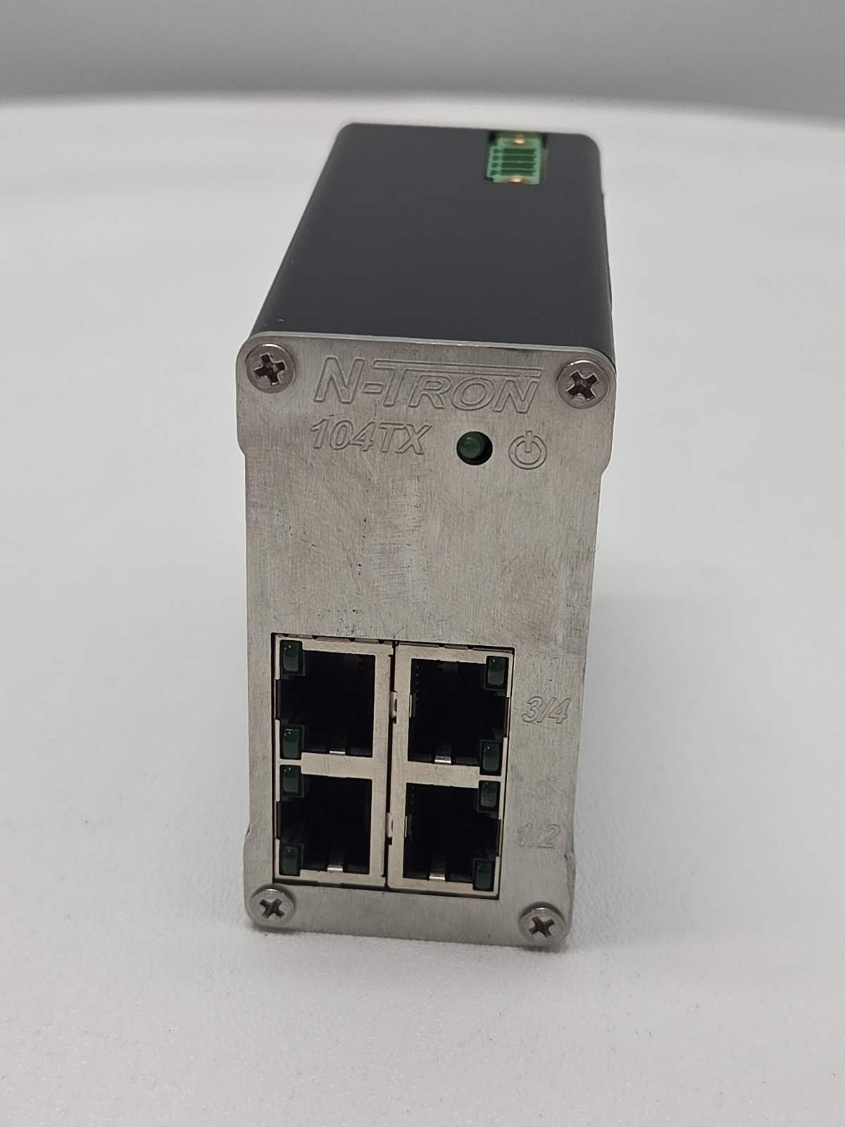 N-Tron 104TX 4-Port Unmanaged Industrial Ethernet Switch 10-30VDC