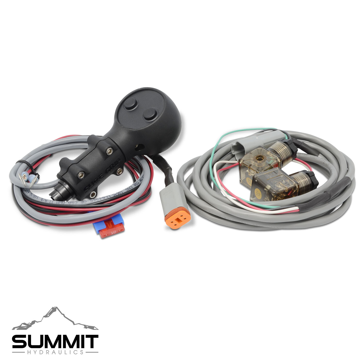 Joystick Handle 2-Button Momentary Control Switch with Harness
