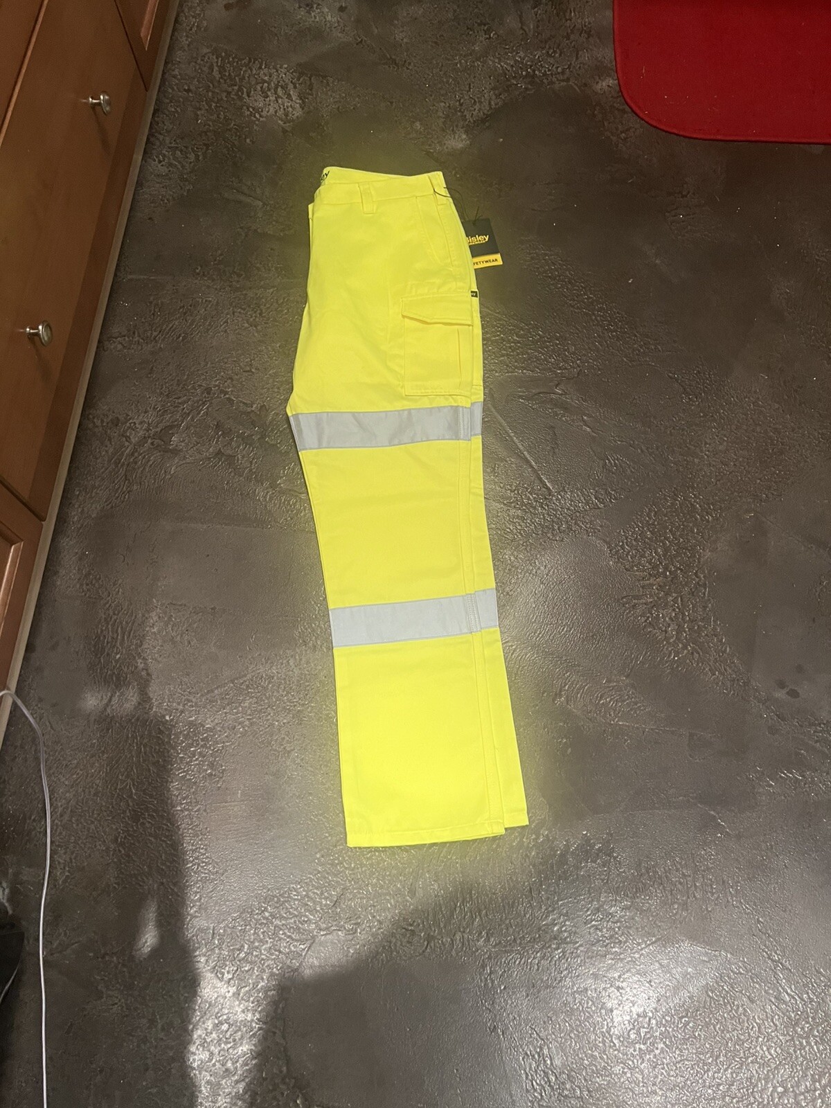 Bisley Women’s Hi Vis Cargo Work Pants Sz 10 NEW