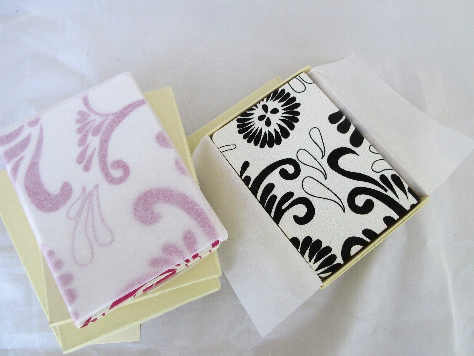 Journal 7″ Soft Fabric Cover 224 Lined Pages Graphic Image AEON Black