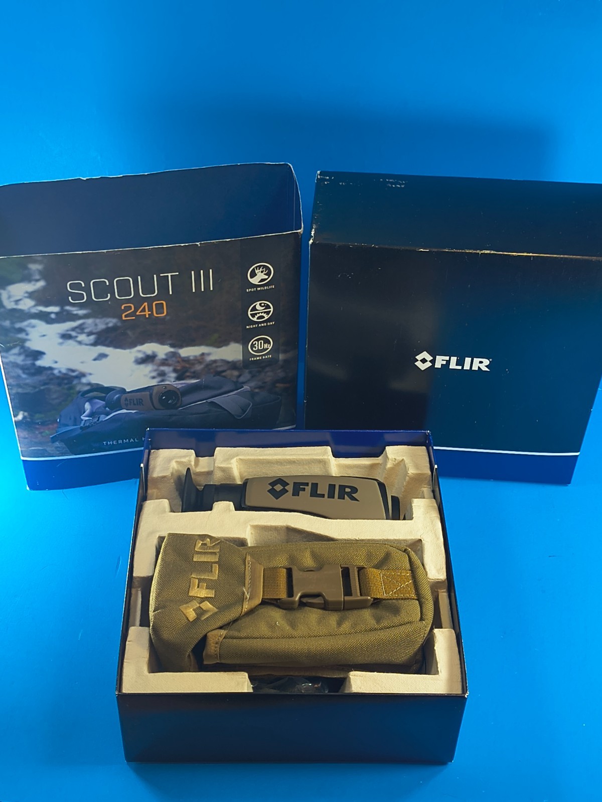 Flir Scout III 240 30Hz IR Infrared Thermal Monocular Imager
