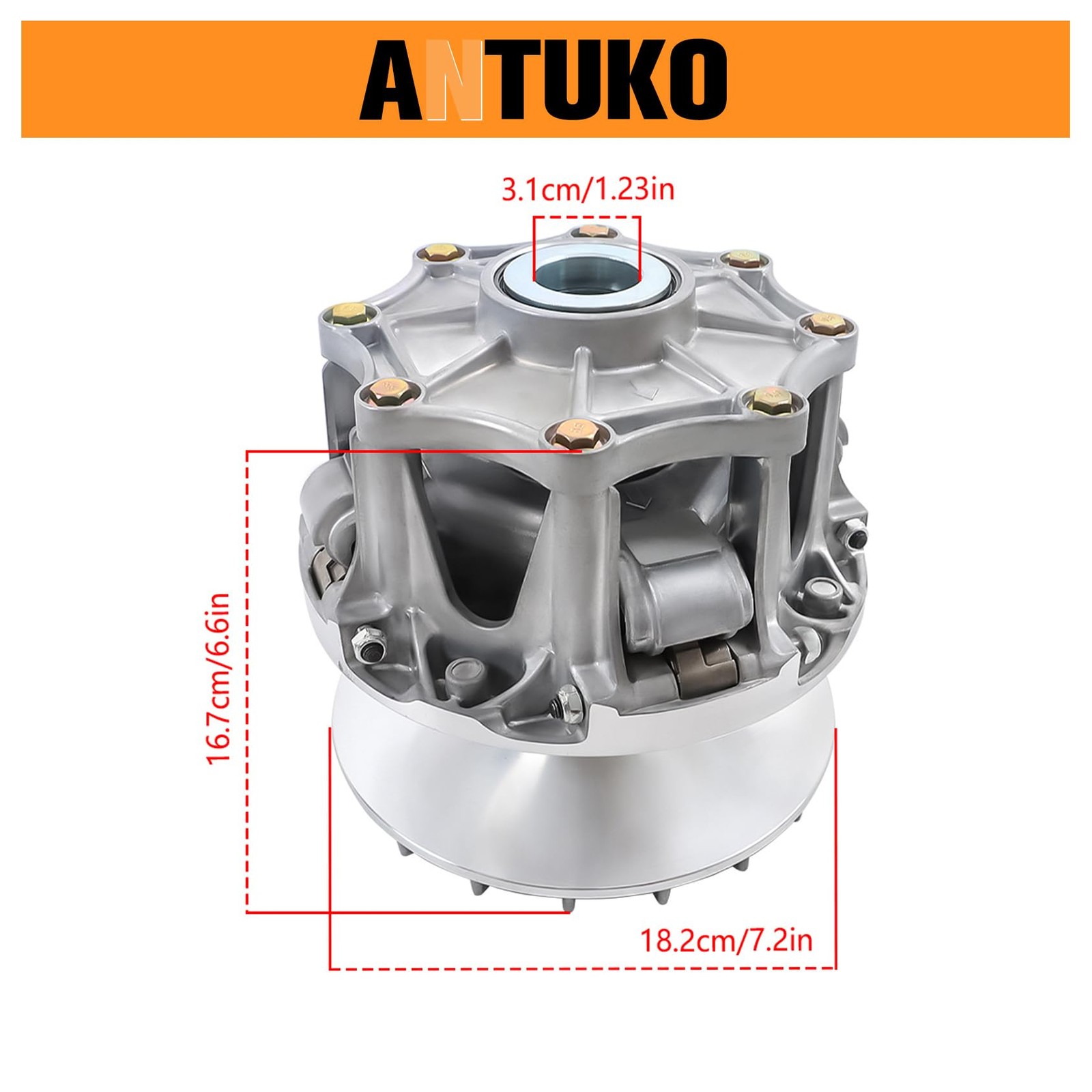 Primary Driven Clutch Replacement for Brute Force 750 2015-2021