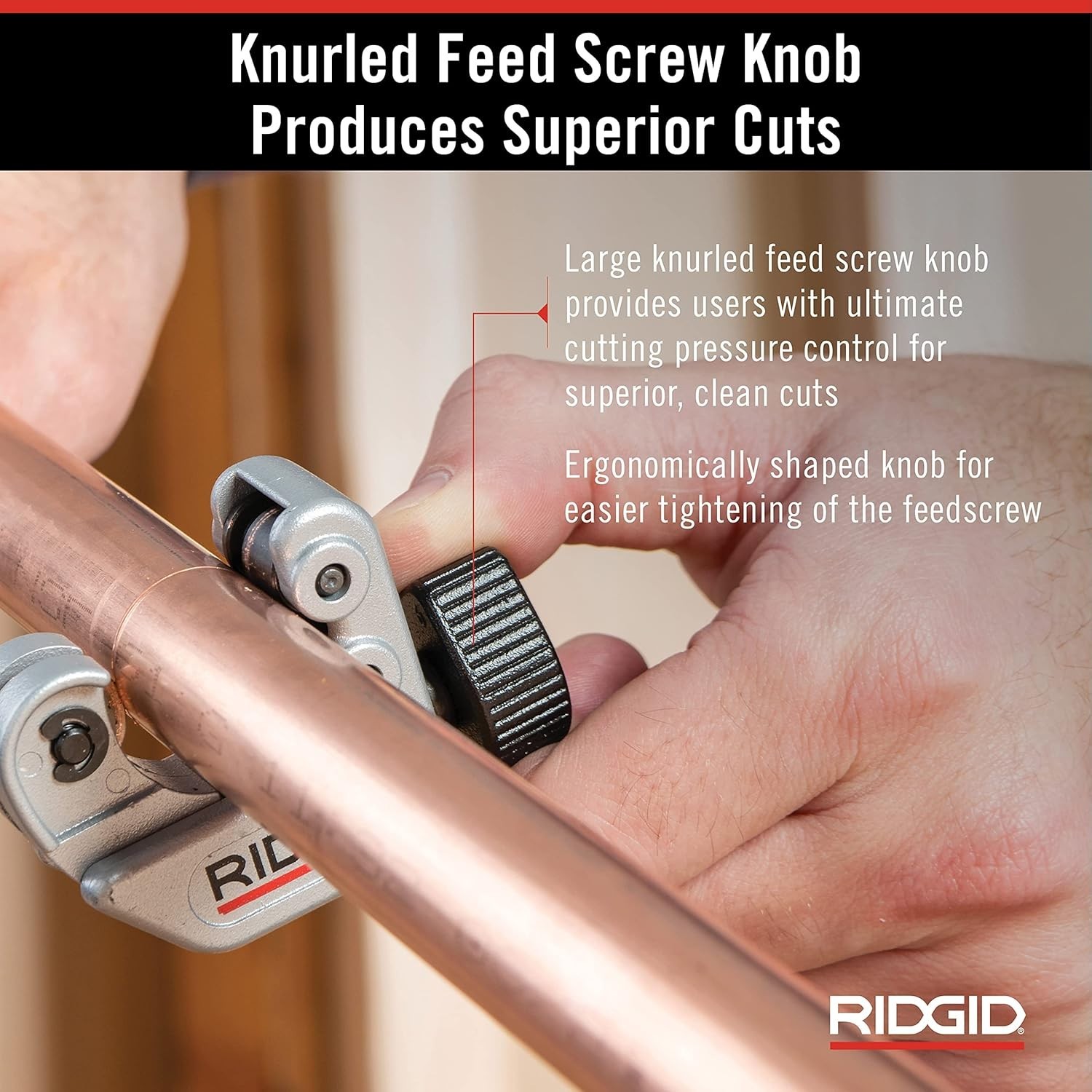 Close Quarters Tubing Cutter – Manual Metal Cutter for Copper and Plastic Use