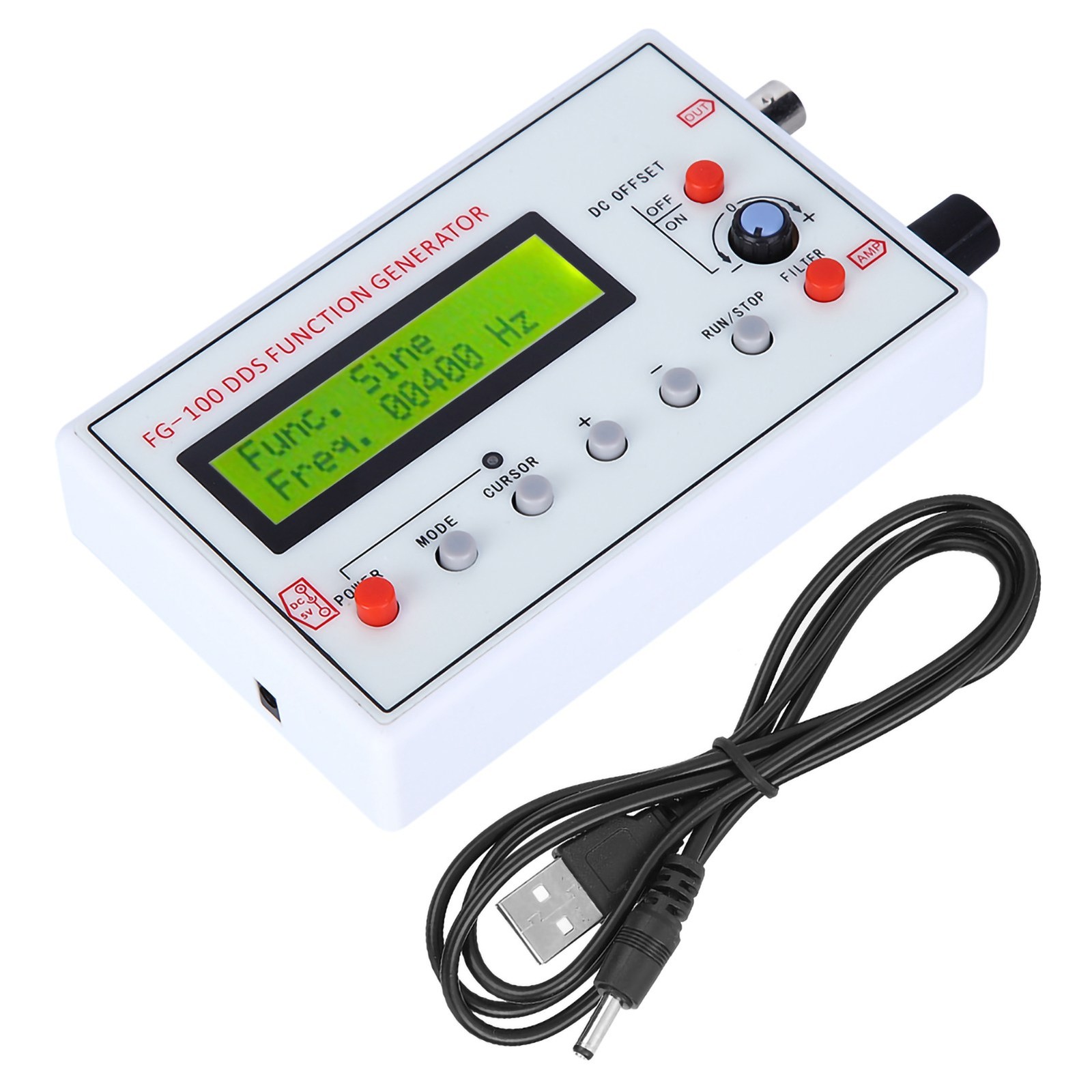 FG‑100 DDS Function Generator For Oscilloscope Calibration