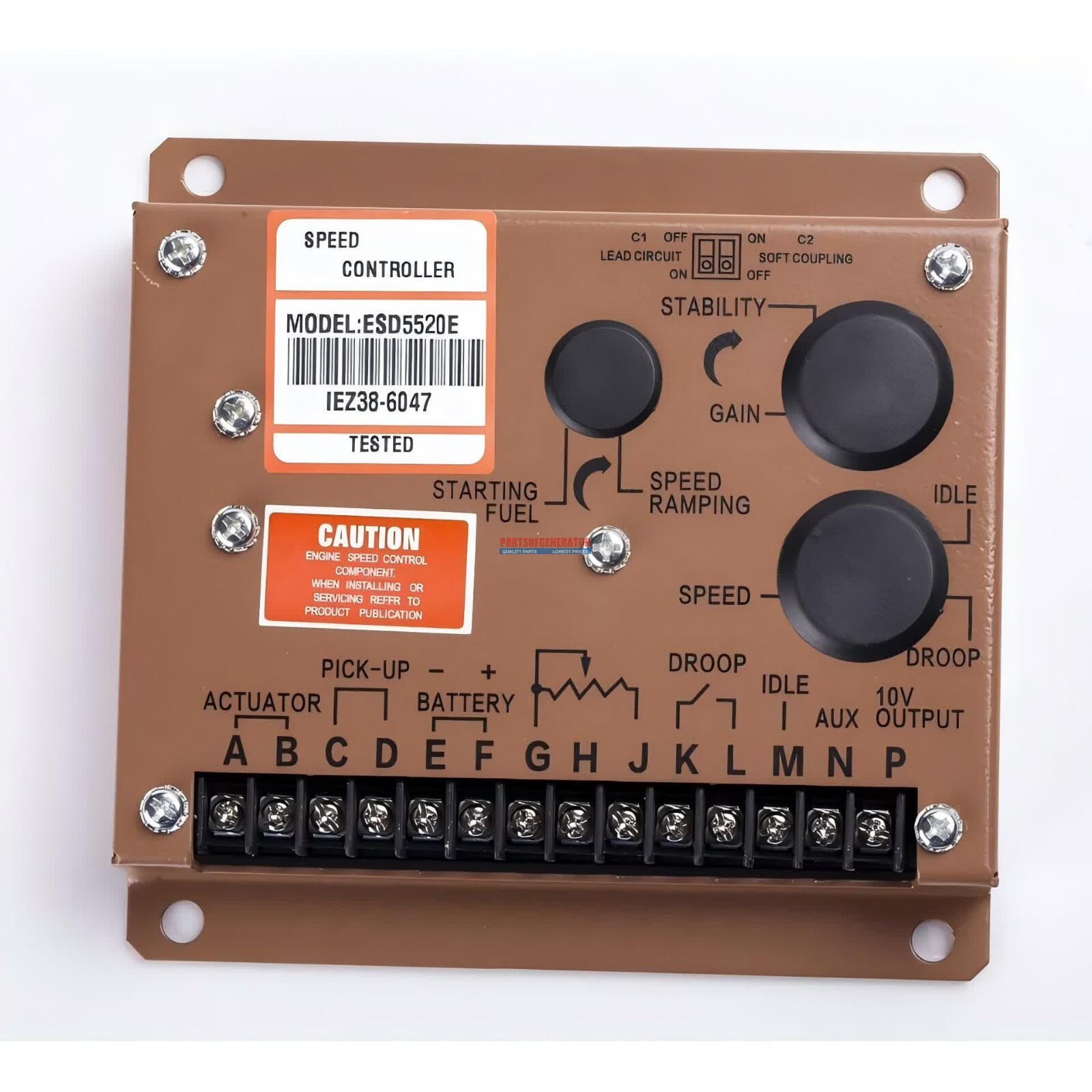 ESD5520E Engine Speed Control Unit Governor Controller for Generator