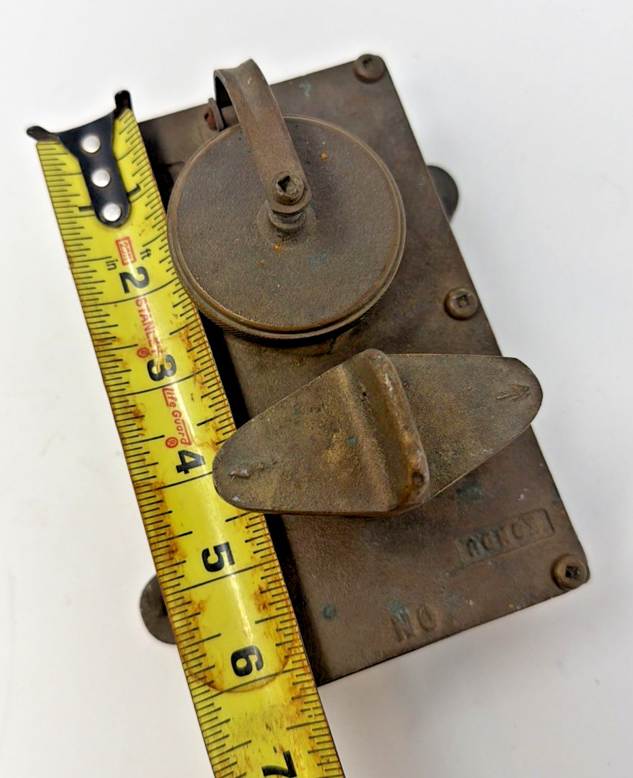 Vintage KONDU Bronze Watertight Surface Mount Rotary Switch Box Marine
