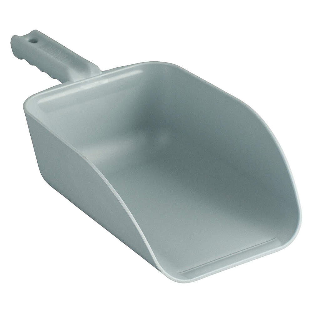 REMCO 650088 Hand Scoop,15.1 in L,Gray 499G27