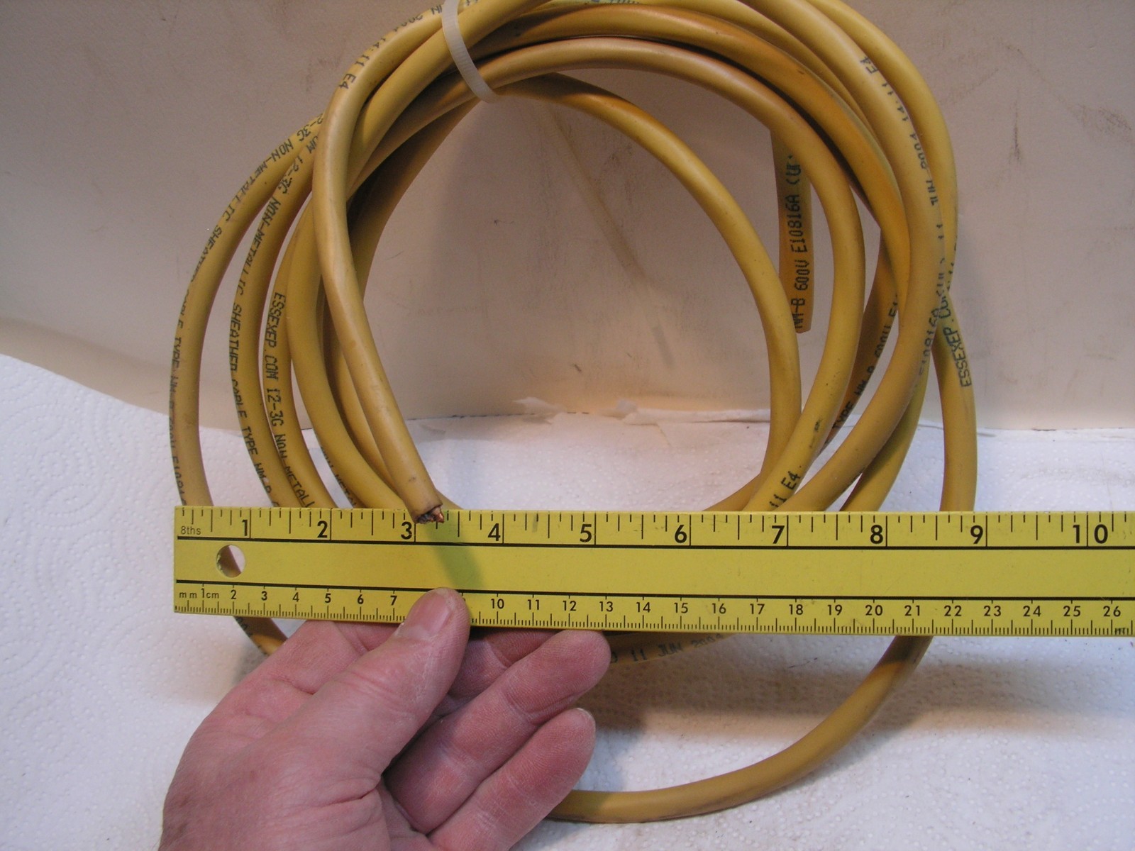42ft+ PEARCE/MARROQUIN Romex 12/3 Copper Wire w/Ground Type NM-B 600V