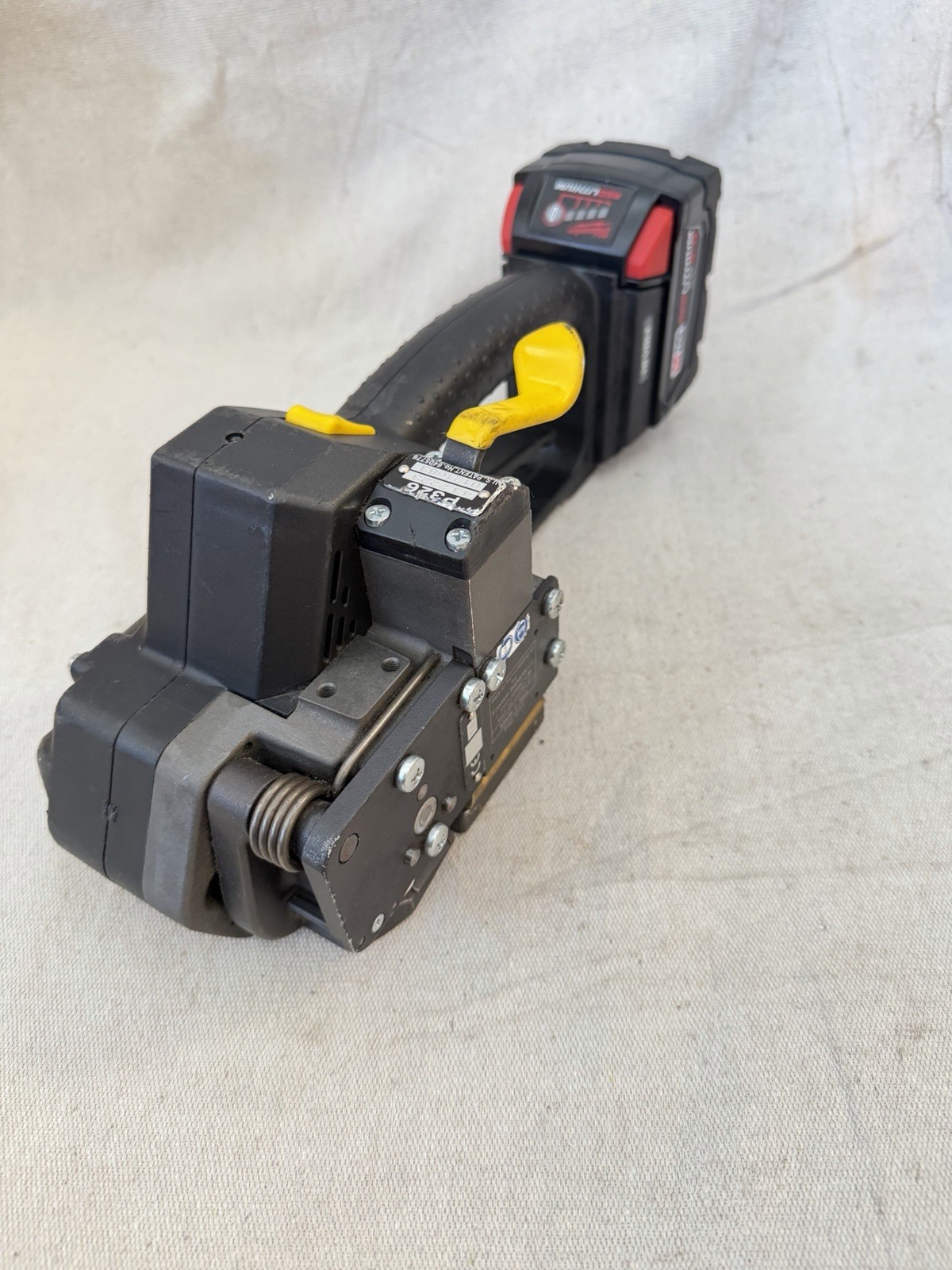 FROMM P326 18V Strapping Tool w/ Milwaukee M18 XC5.0 Battery & Charger Tested