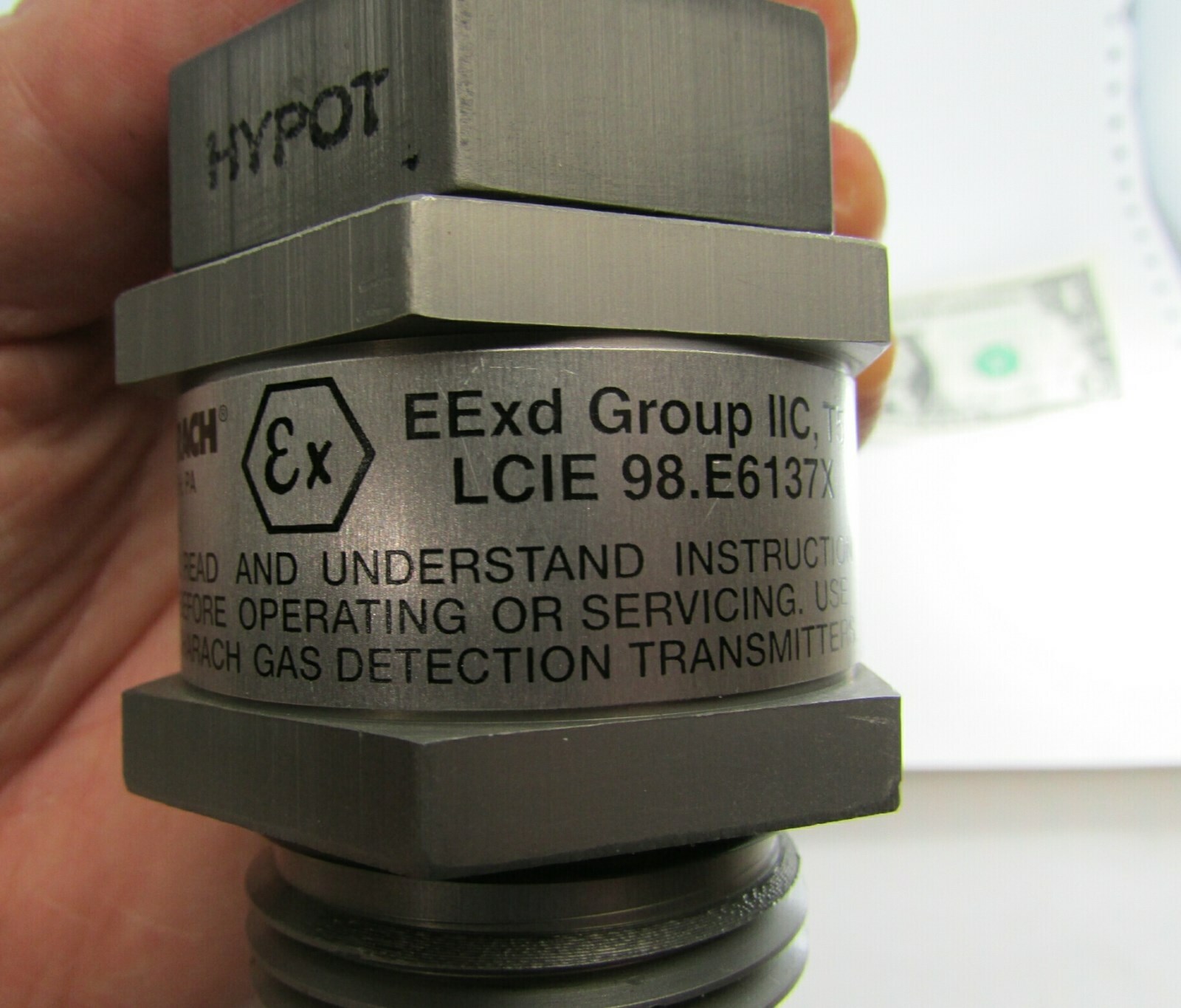 New Bacharach Class I Div 1 BCD Hazardous Location Gas Detector Sensors 51-7453