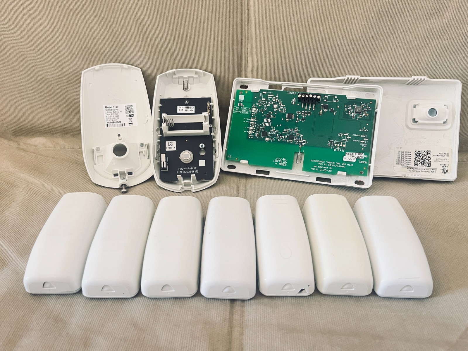 DMP 1100DH/1122/1101 Wireless Receiver/Motion and Transmitters Security Sensors