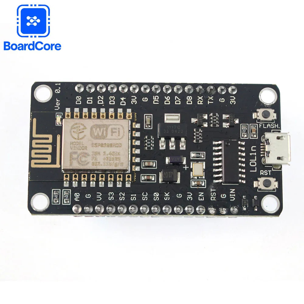 NodeMCU Lua V3 ESP8266 WiFi Module CH340 Micro USB IoT Development Board DIY