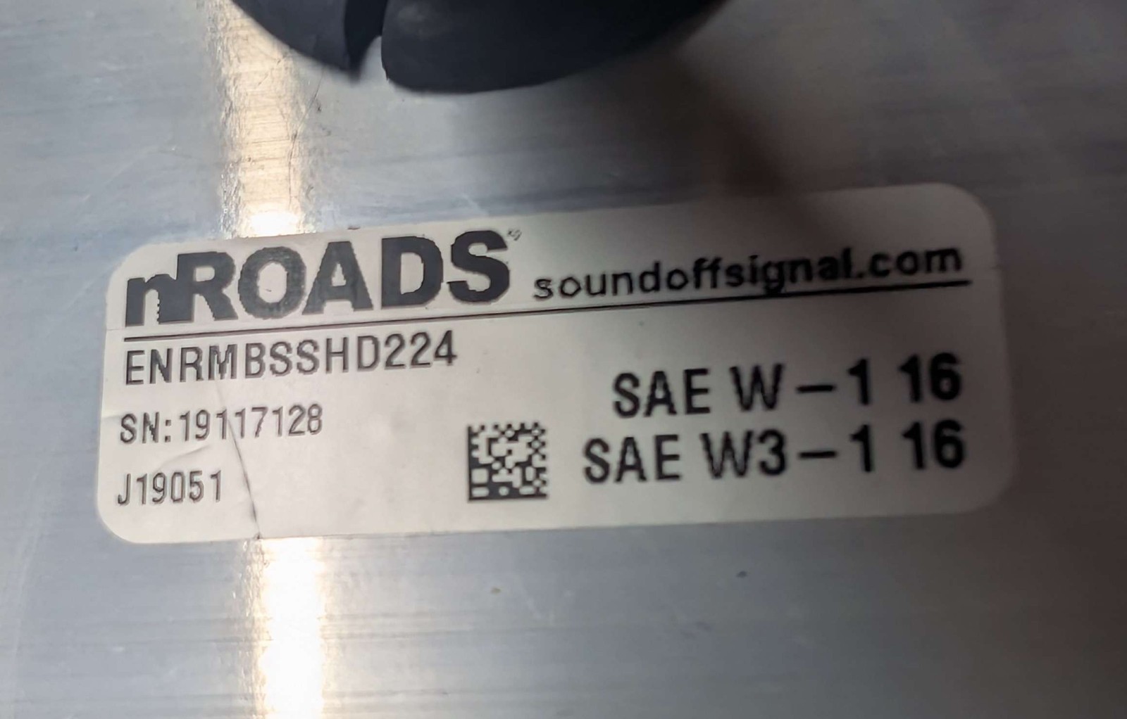 SoundOff Signal nROADS Mini «24 Amber/White Warning Lightbar
