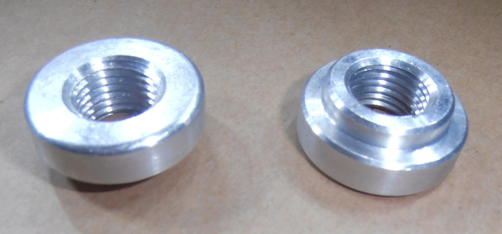3/8-18 NPT. Weld Bungs STEEL chopper made in the USA.