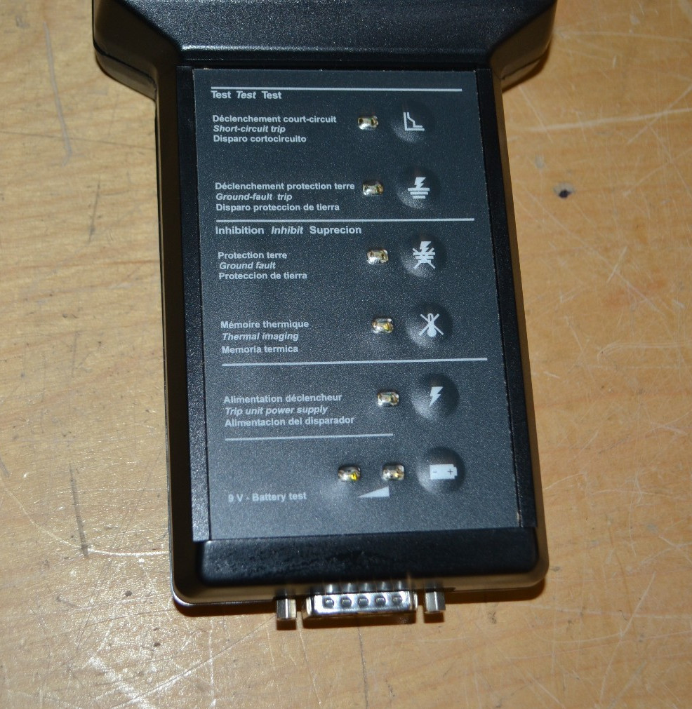 Square D Schneider Electric ~ S33594 Hand Held Breaker Tester (HHTK) ~ UNIT ONLY