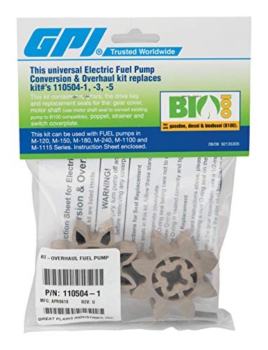 110504-1 Conversion and Overhaul Kit for all M-Series Fuel Transfer Pumps