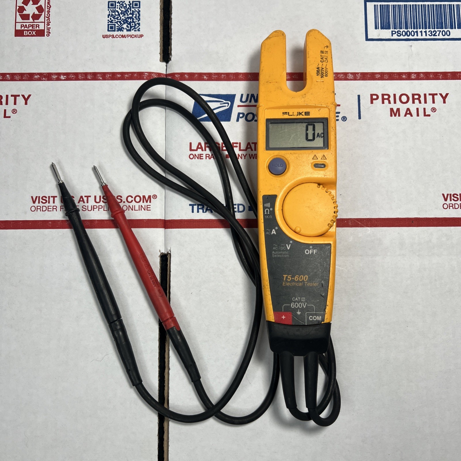 Fluke T5-600 Electrical Voltage Continuity & Current Tester – SAME DAY -WARRANTY