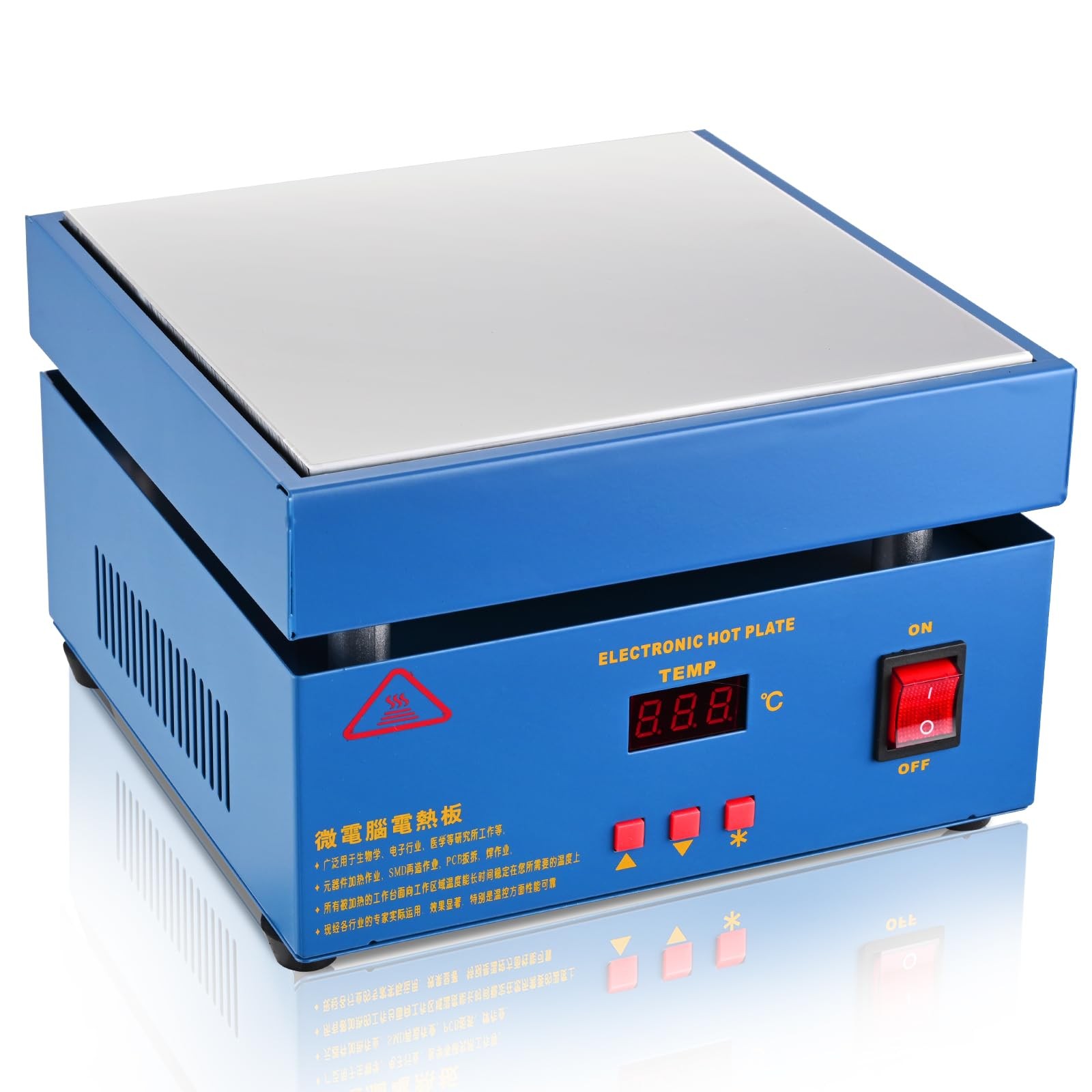 Upgraded 110v 850w Soldering Hot Plate Led Microcomputer Electric Preheat Solder