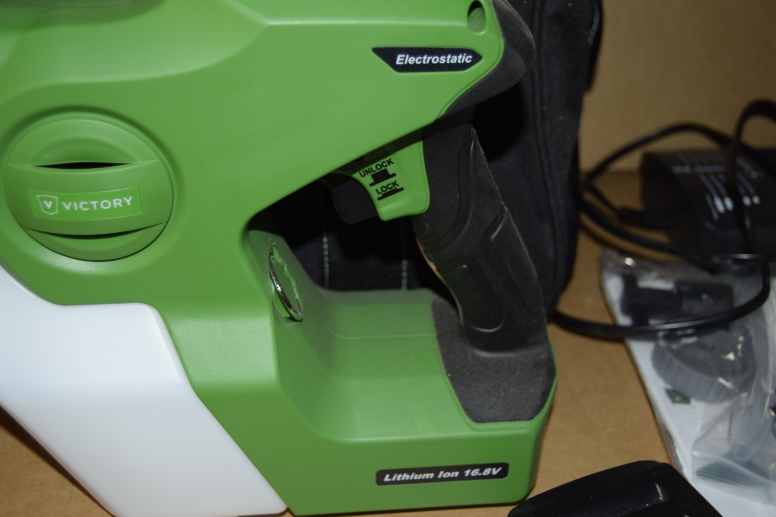 New! Victory Innovations VP200ES Electrostatic Sprayer Kit with Bag