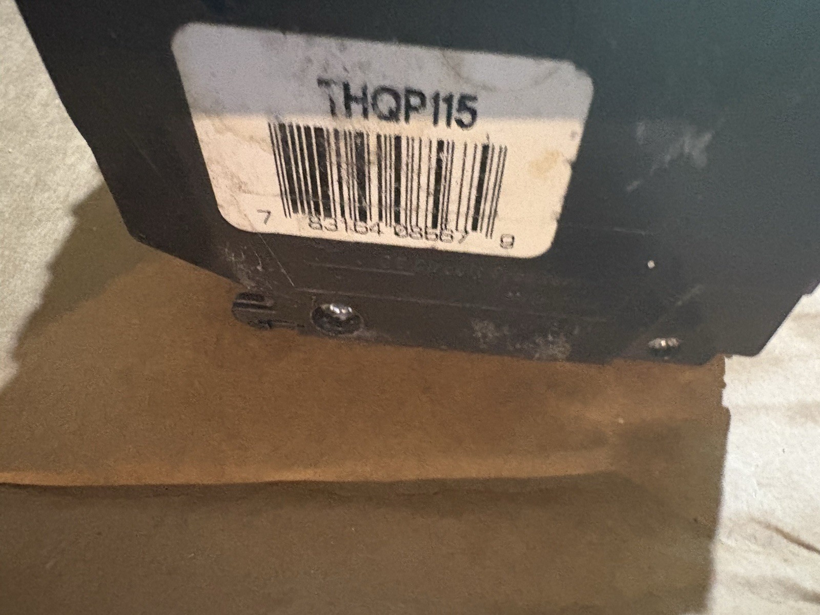 GE ABB Lot Of 6 THQP115 Breaker 15amp Slim 1/2 Width
