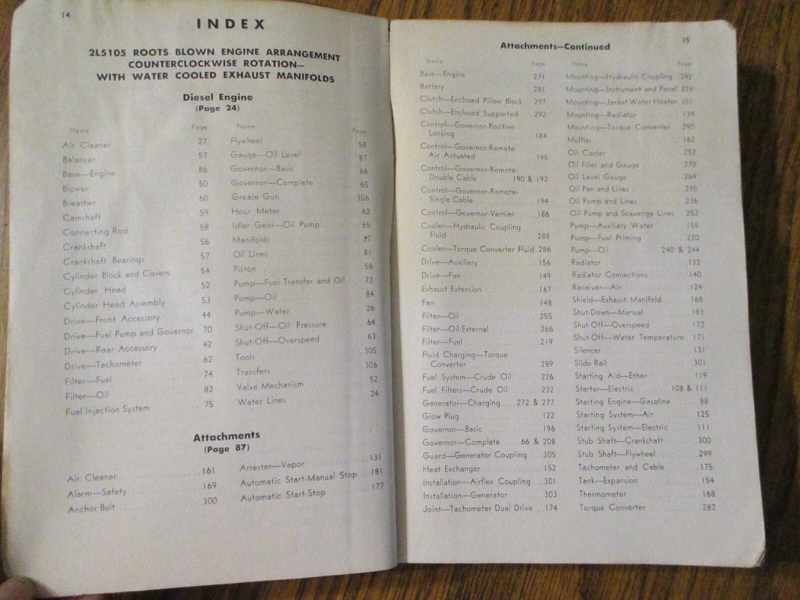 Caterpillar D375 Engine Parts Book Catalog Manual s/n 4381 to 4381226 Inclusive