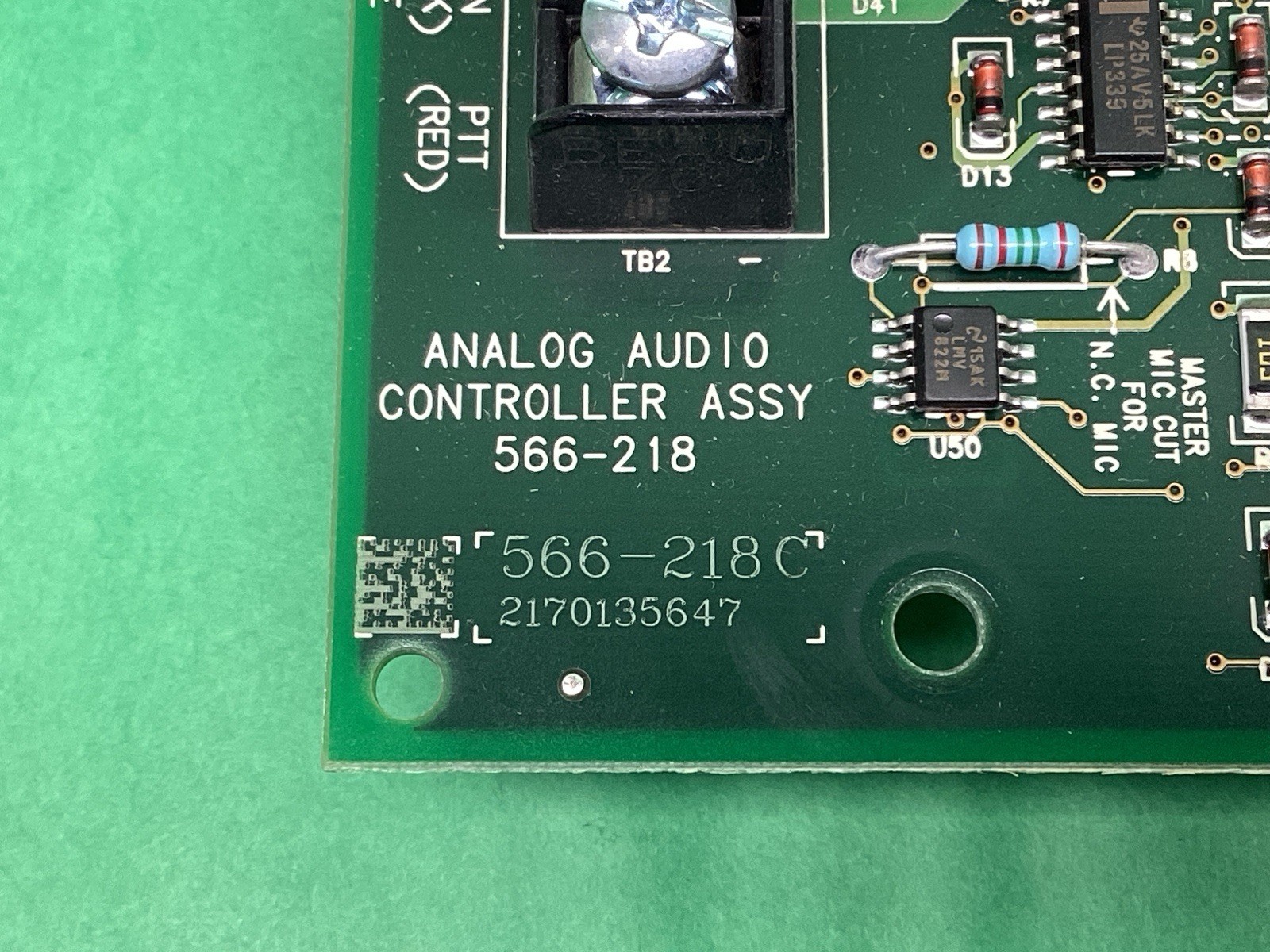 Simplex 4100-1210 Analog Audio Controller 566-218 + Memory Expansion 4100-1241