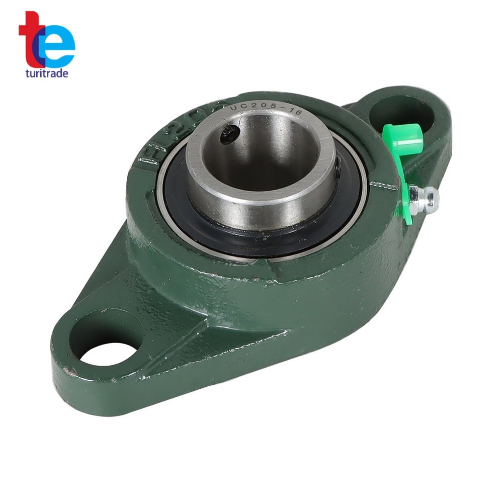 10PCS UCFL205-16 Pillow Block Flange Bearing 1″ Bore 2 Bolt Solid Base New