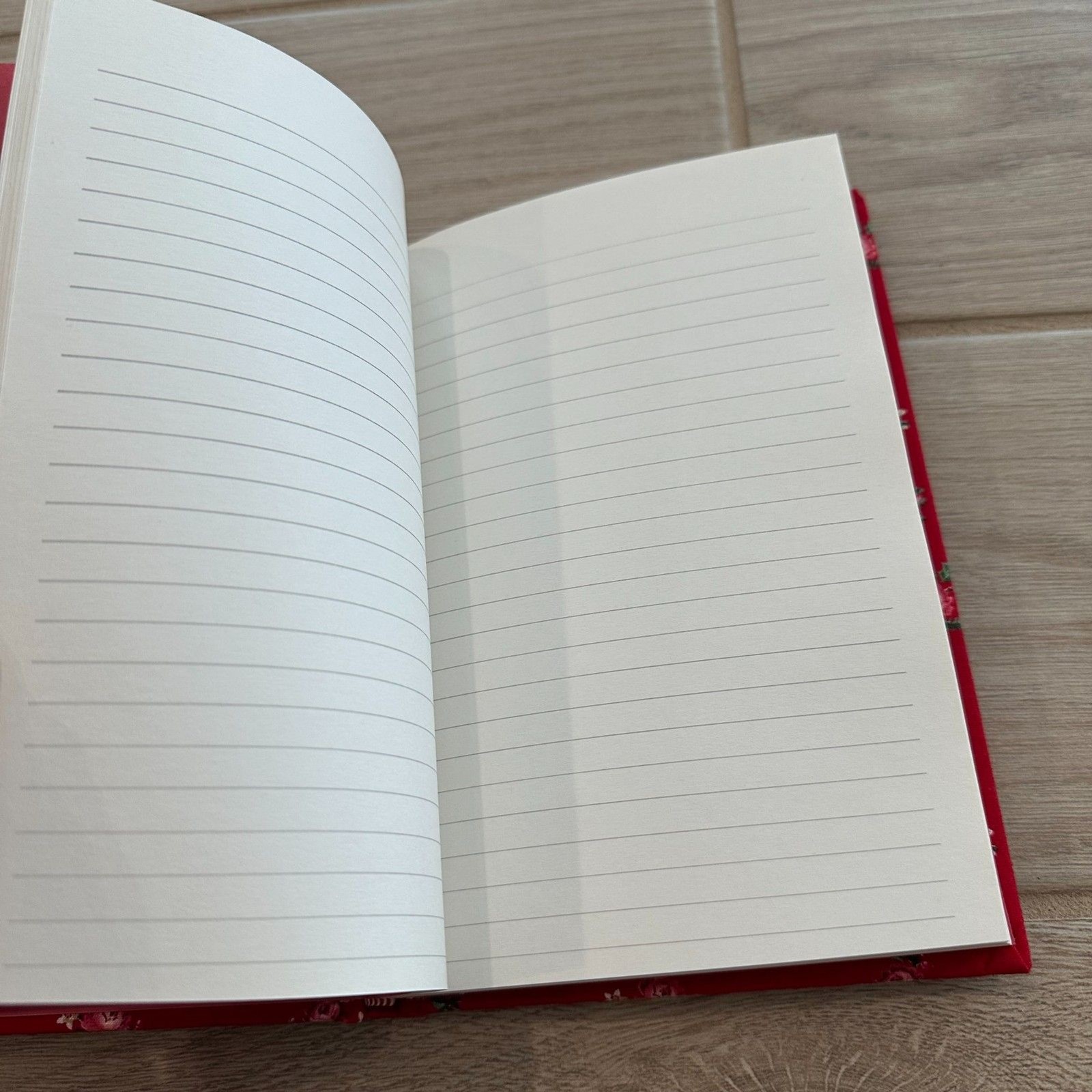 Anything Book Red Rose Print Journal