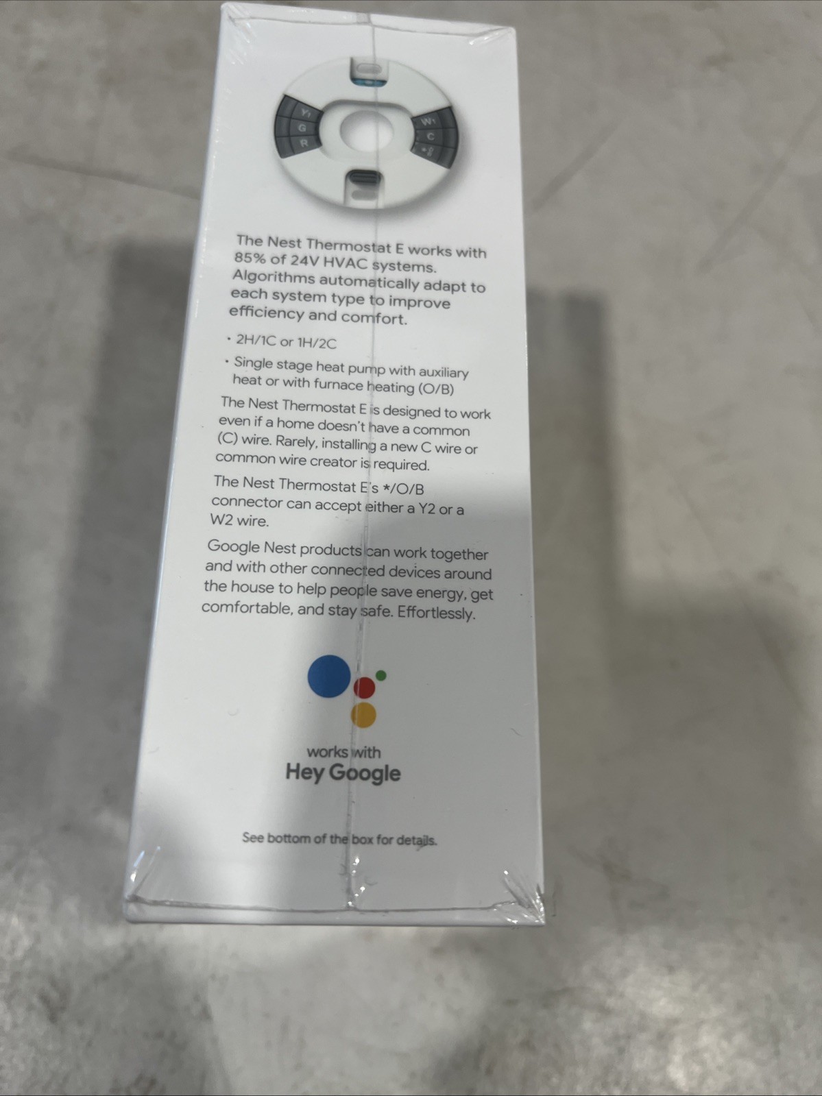 Nest E Smart Thermostat for Home Climate Control