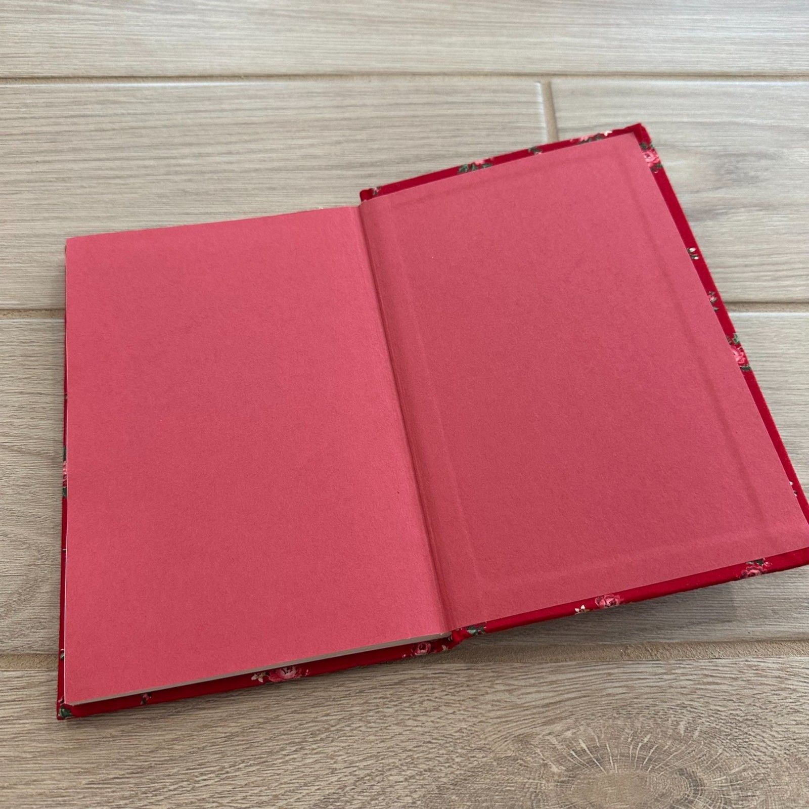 Anything Book Red Rose Print Journal