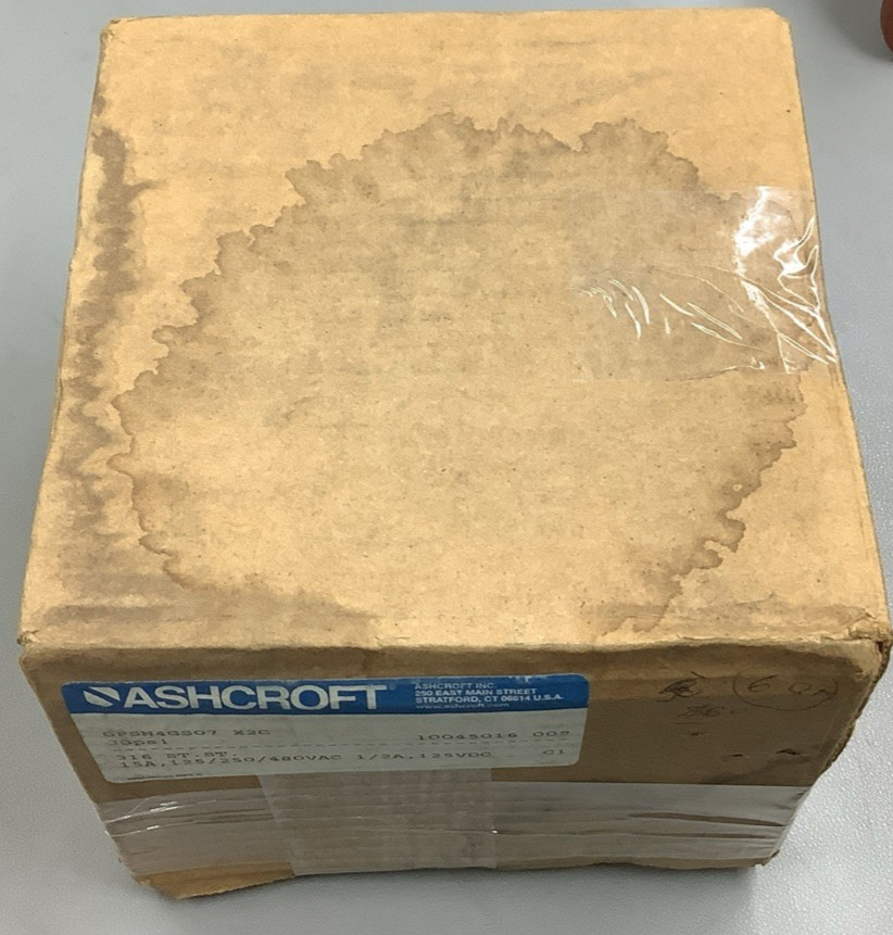 Ashcroft GPSN4GS07X2C 30PSI 316SS 15A Pressure Switch NEMA 4 (R46)