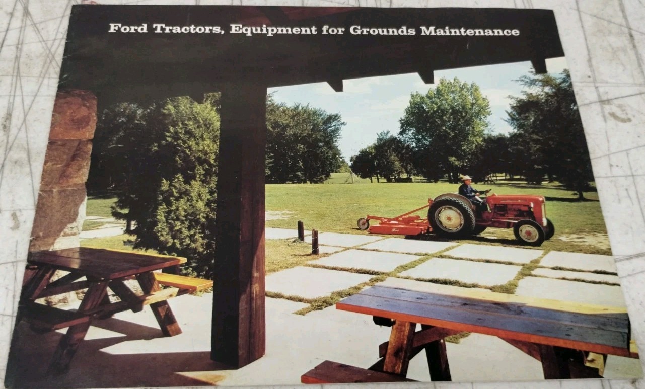 Ford Tractors And Equipment For Grounds Maintenance AD-6950