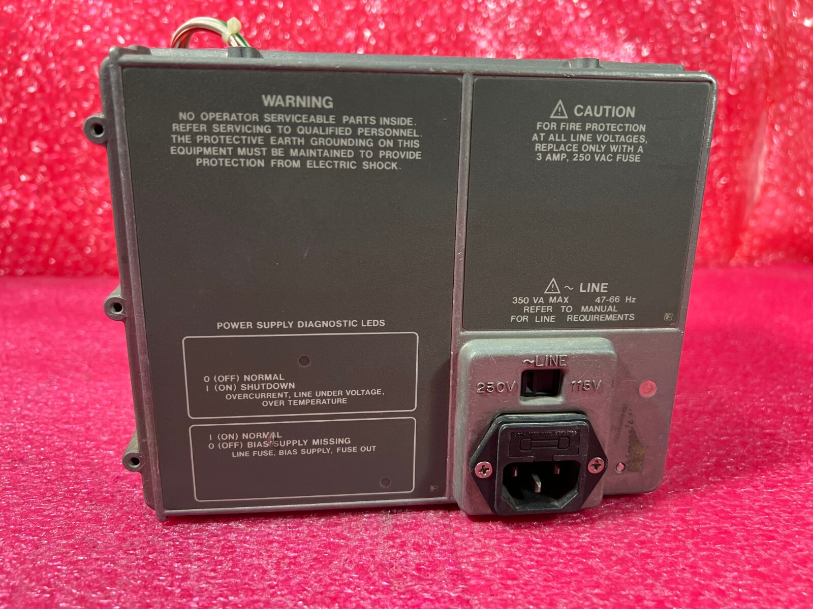 HP Agilent 8751A 5Hz to 500 MHz Network Analyzer 08753-60114 Power Supply